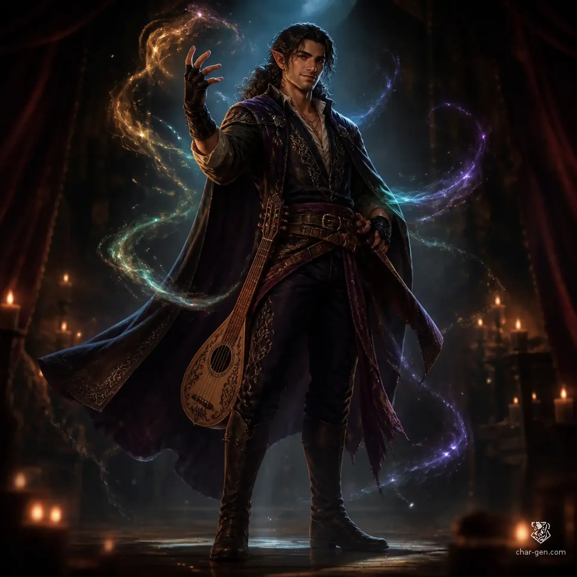 Rey - AI-generated fantasy Character