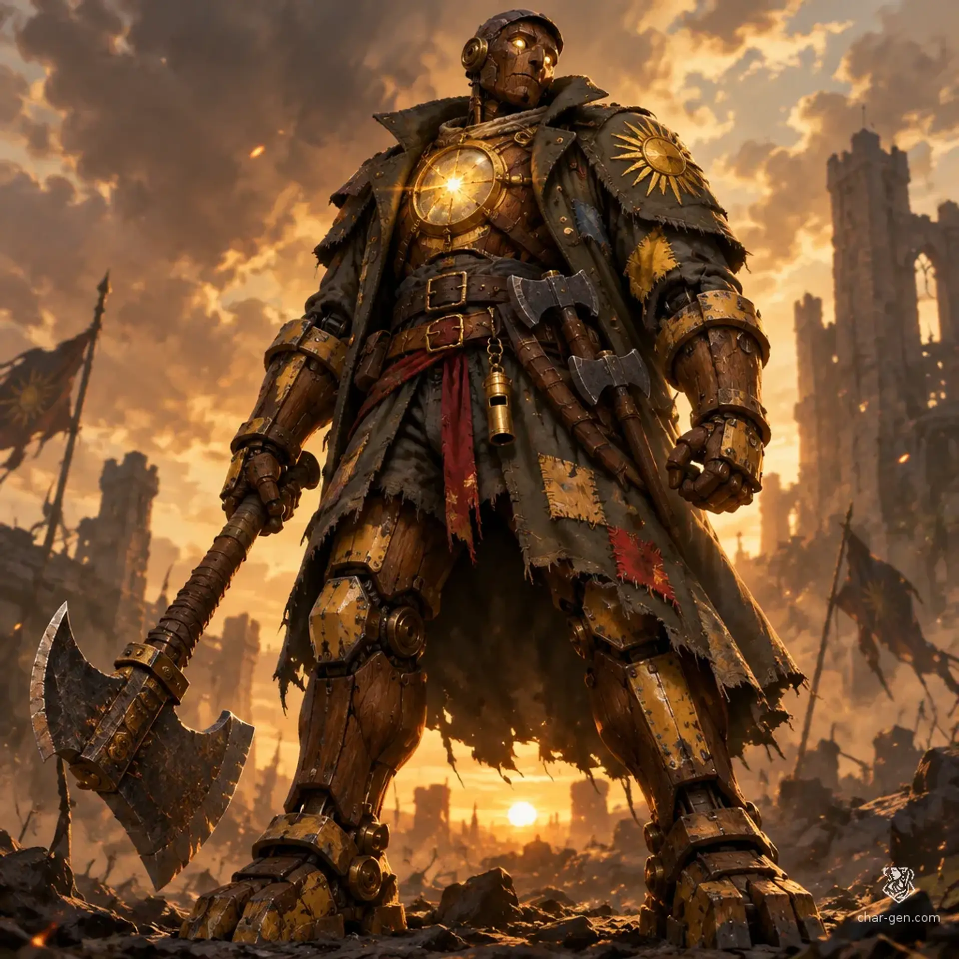 Sunshine - AI-generated fantasy Character