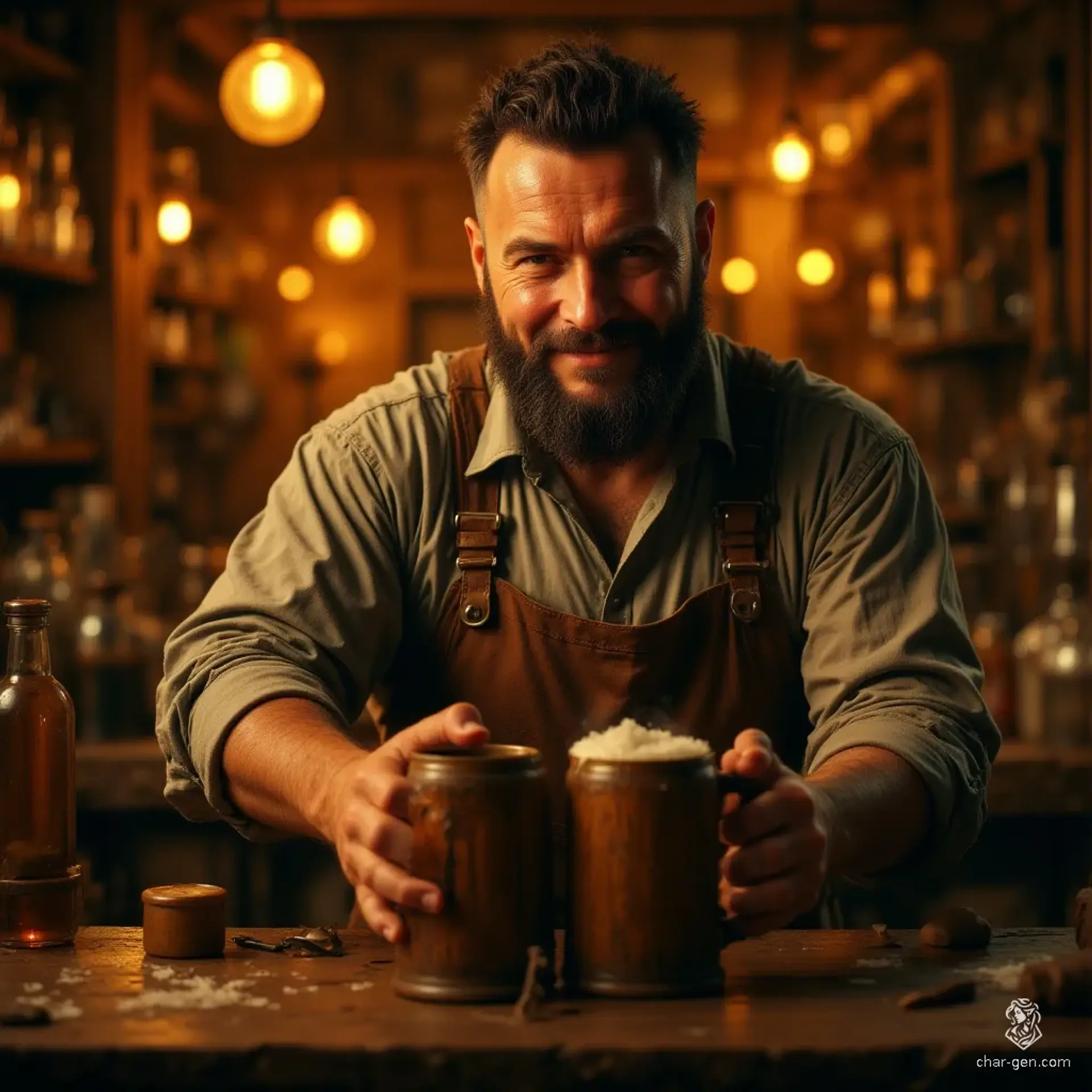 The Silverfish's Rest - AI-generated fantasy Tavern