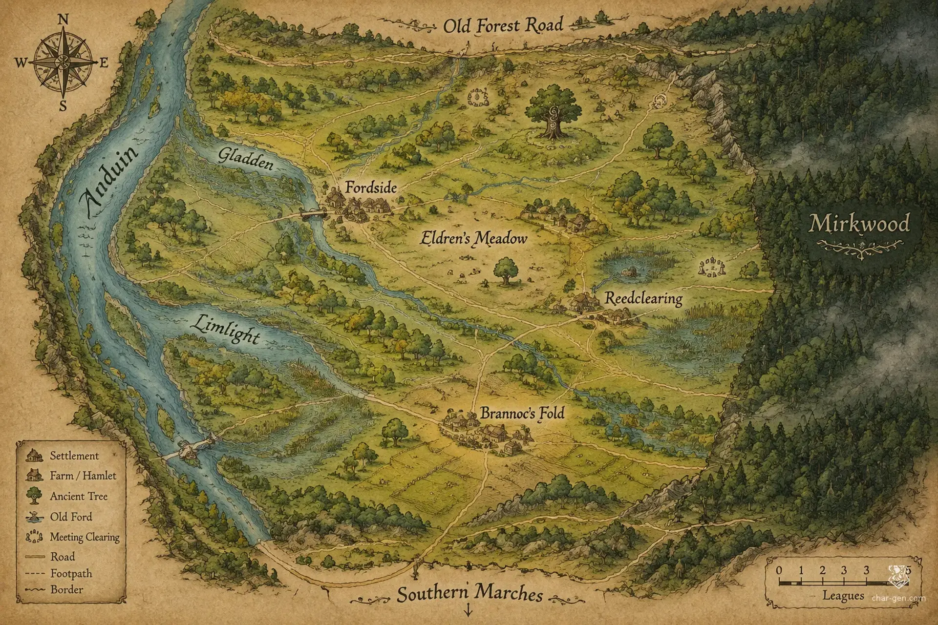 The Rhovanion Vales