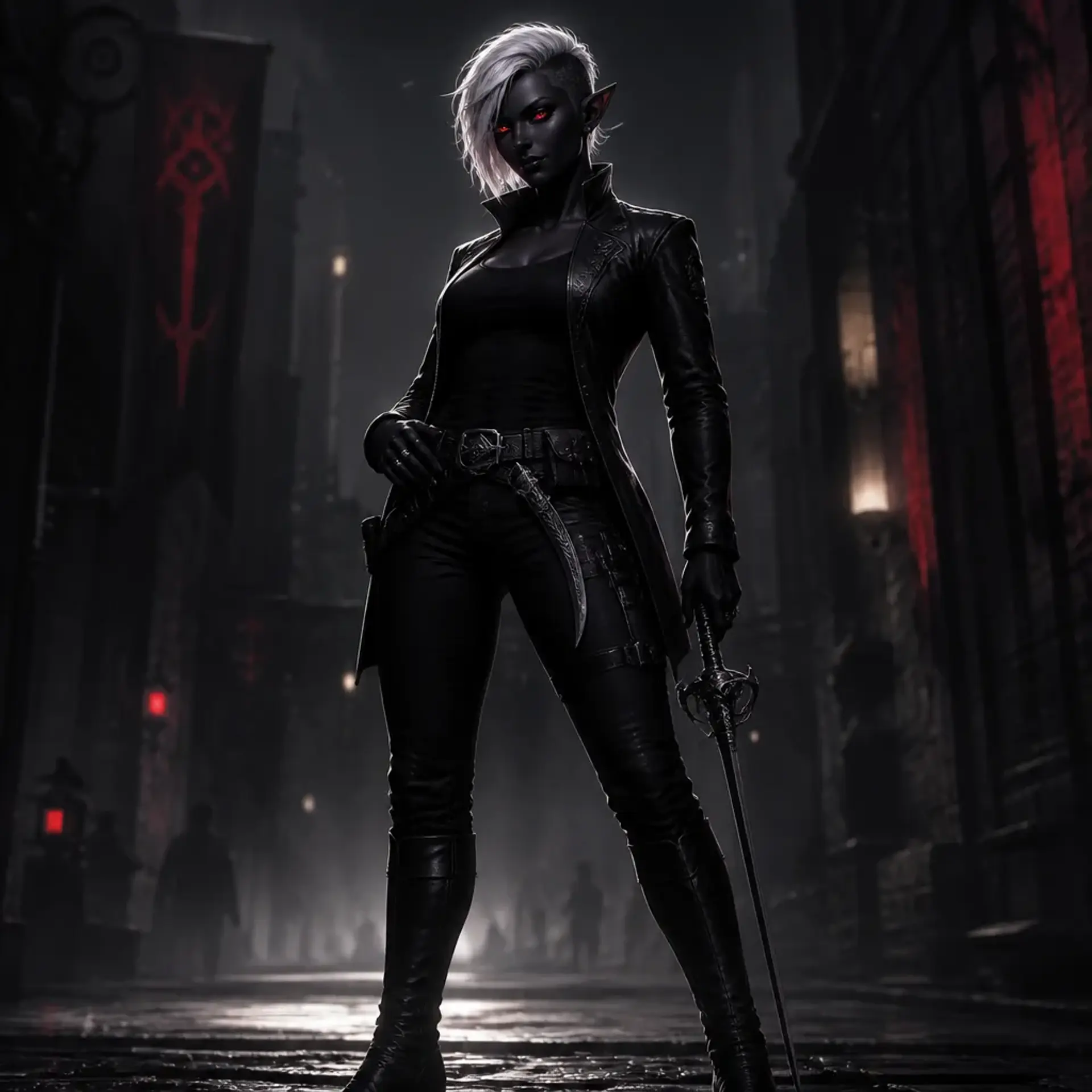 Varenia - AI-generated fantasy Character
