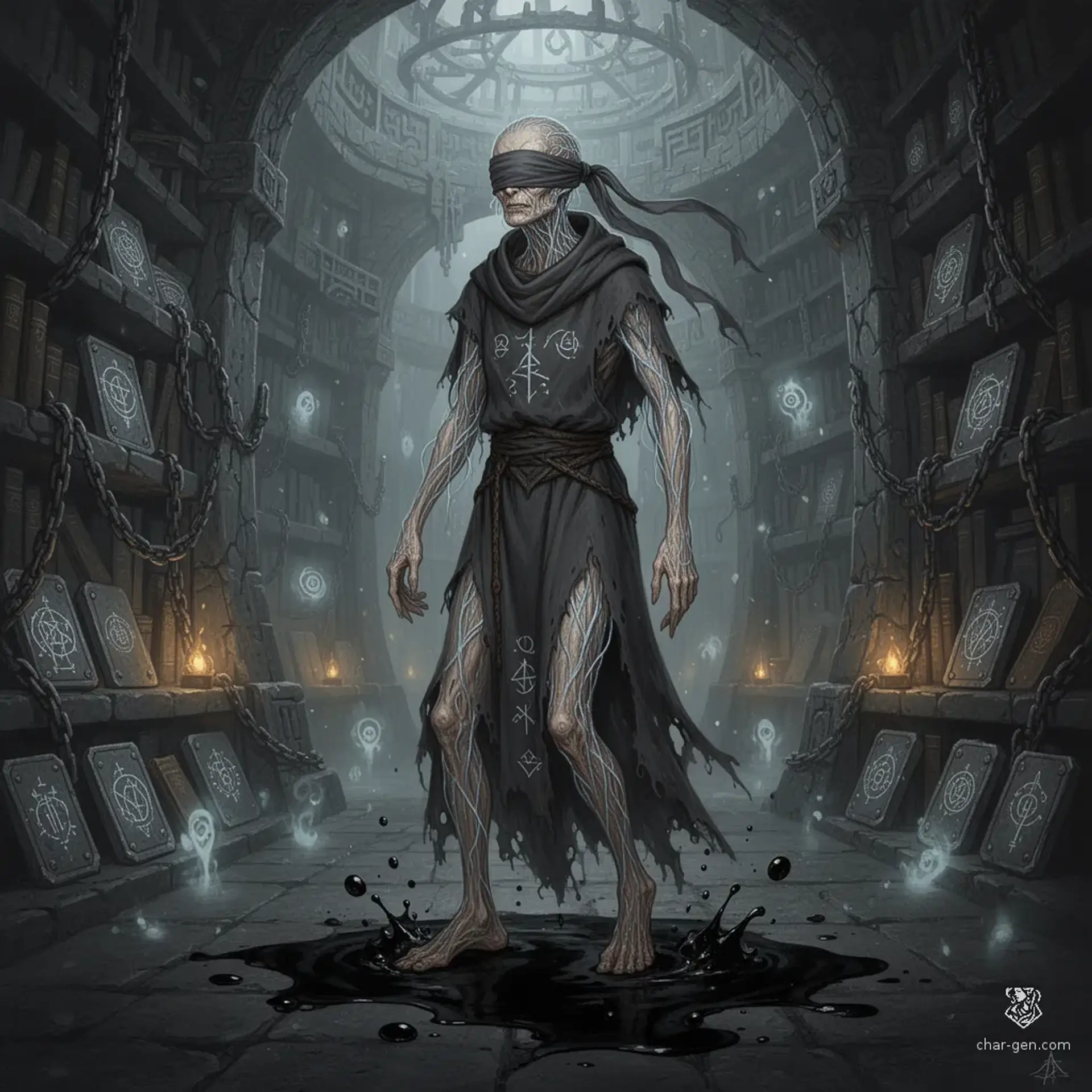 Sister Morana - AI-generated fantasy NPC