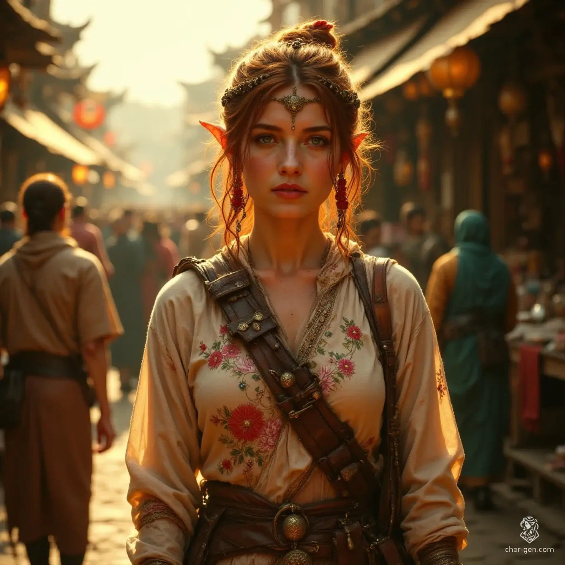 Sora Veshin - AI-generated fantasy NPC