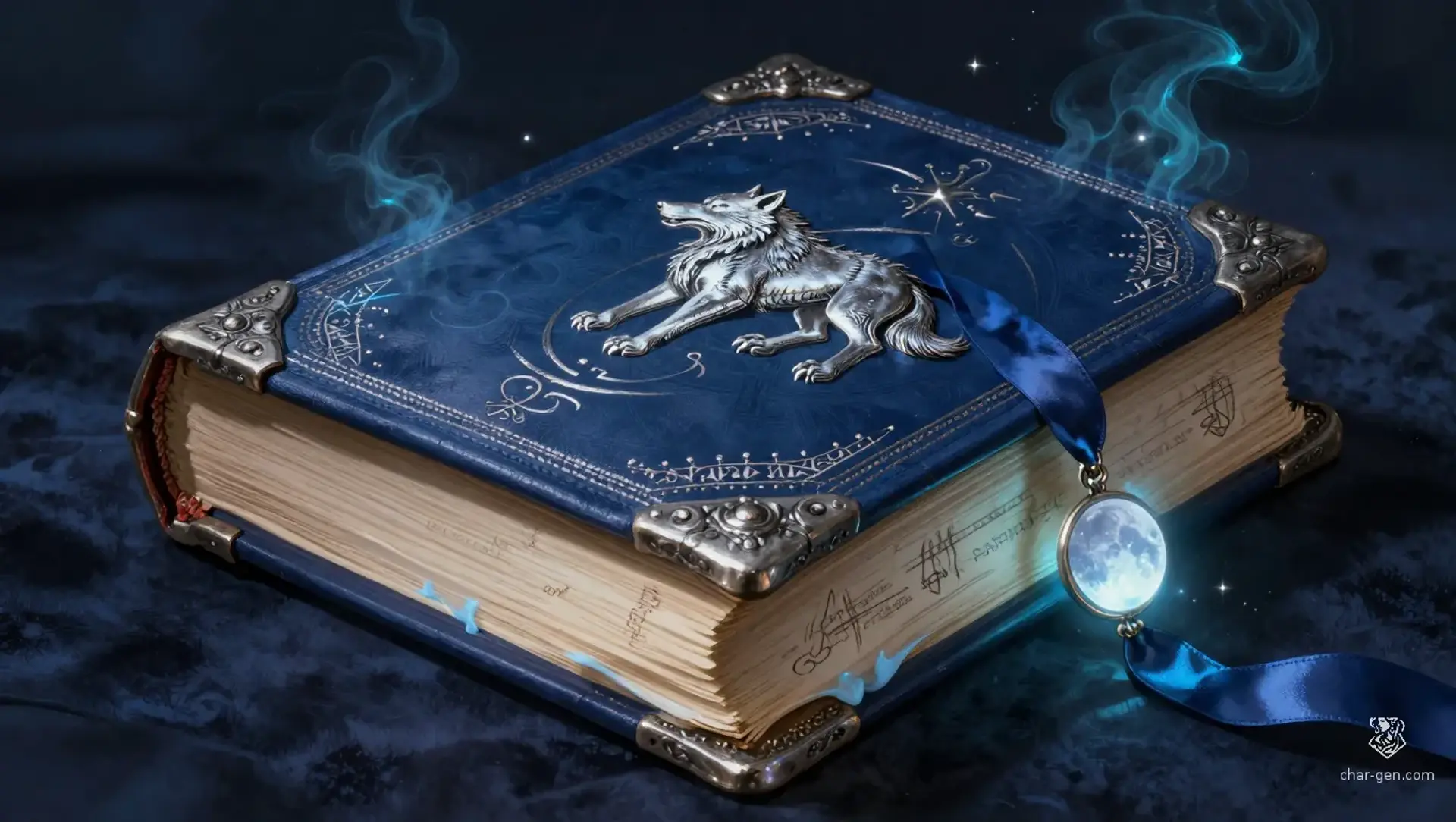 The Blue Codex of the Moon-Howl