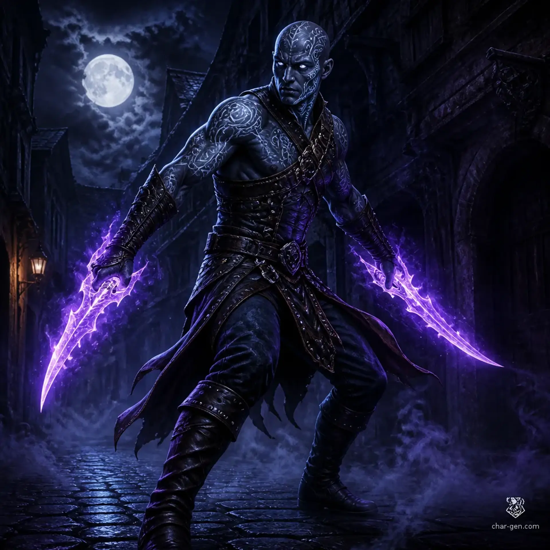 Zephyrin Vane Vancora - AI-generated fantasy Character