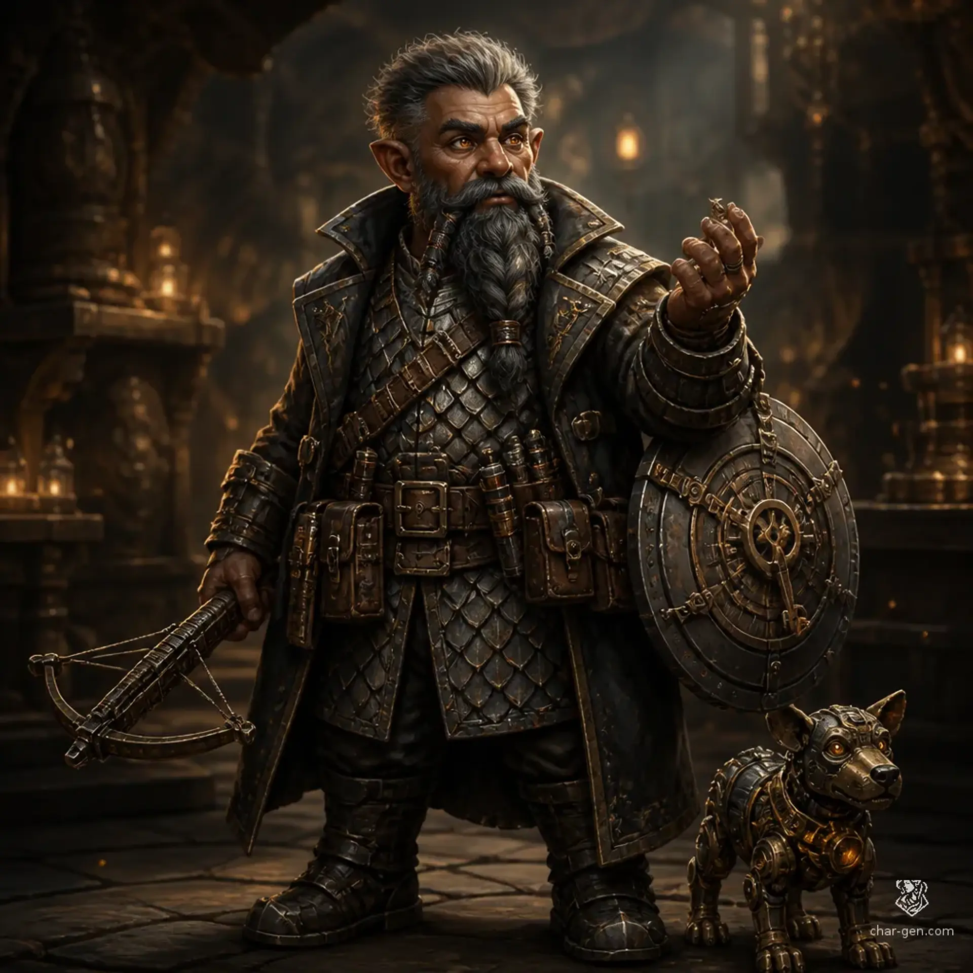 Eldon - AI-generated fantasy Character