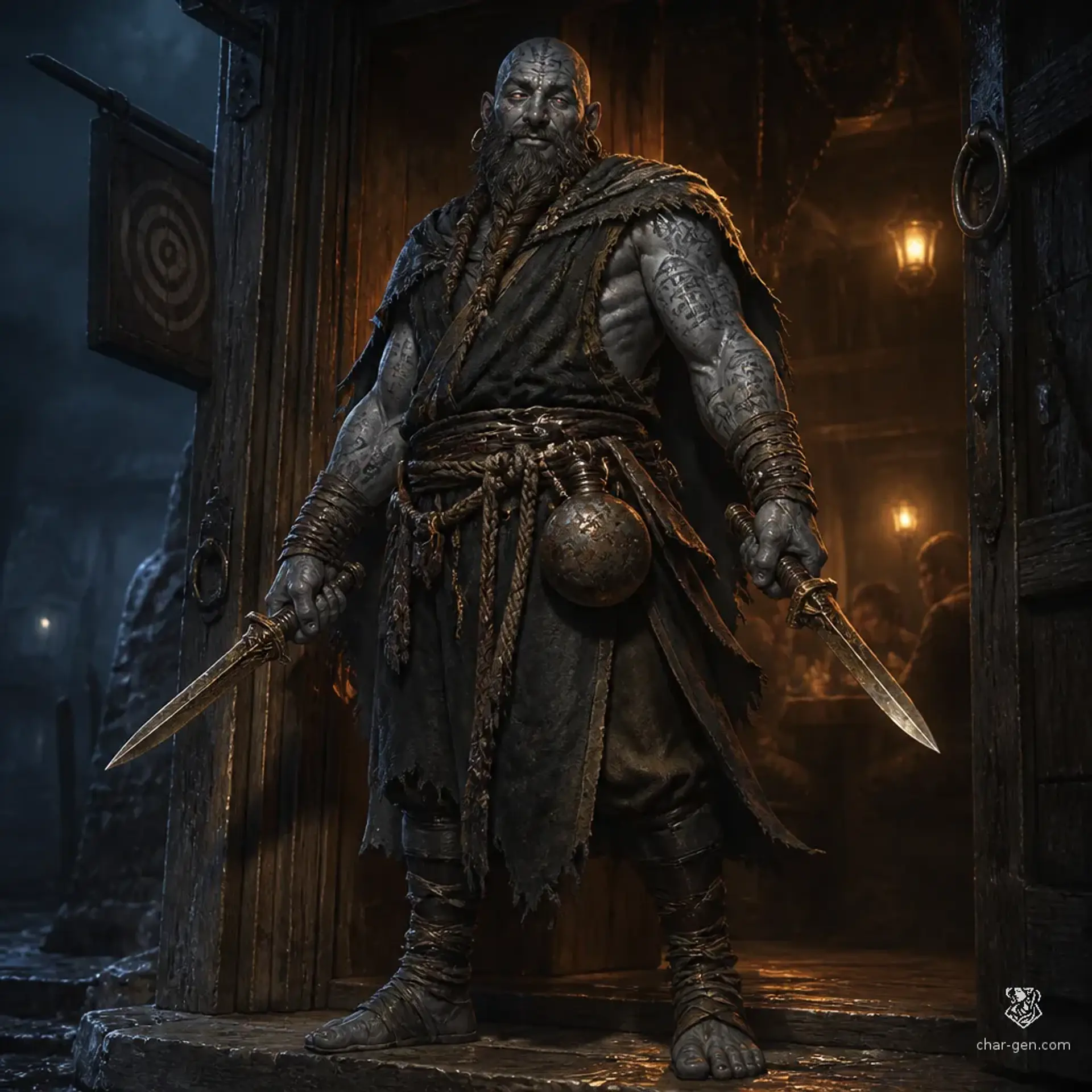 Orloo - AI-generated fantasy Character