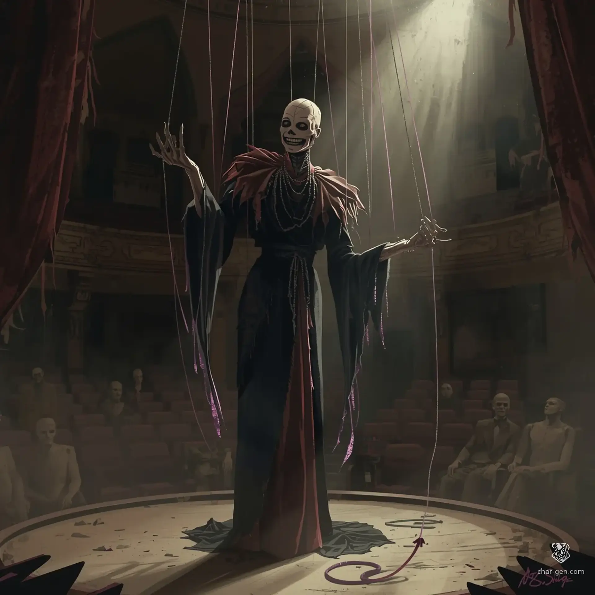 The Ticket Master | Fantasy Monster Generated by CharGen
