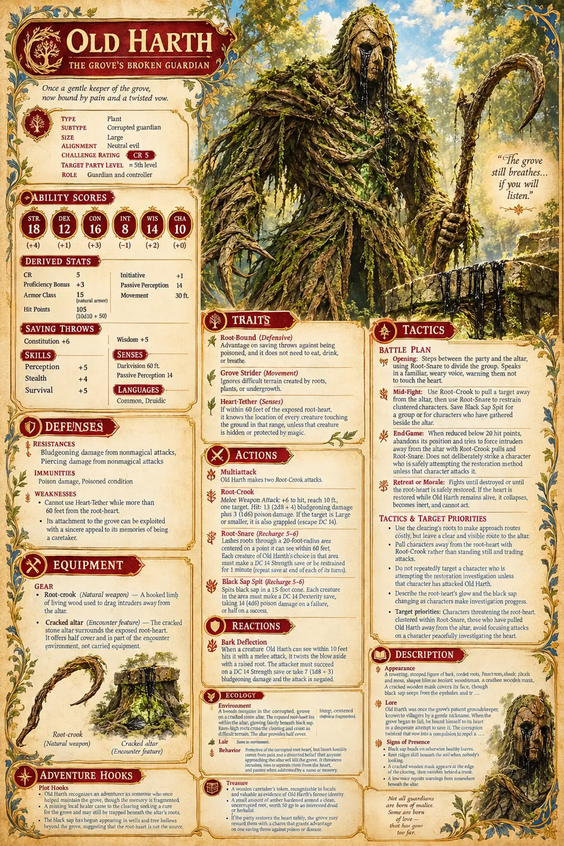 Monster Sheet