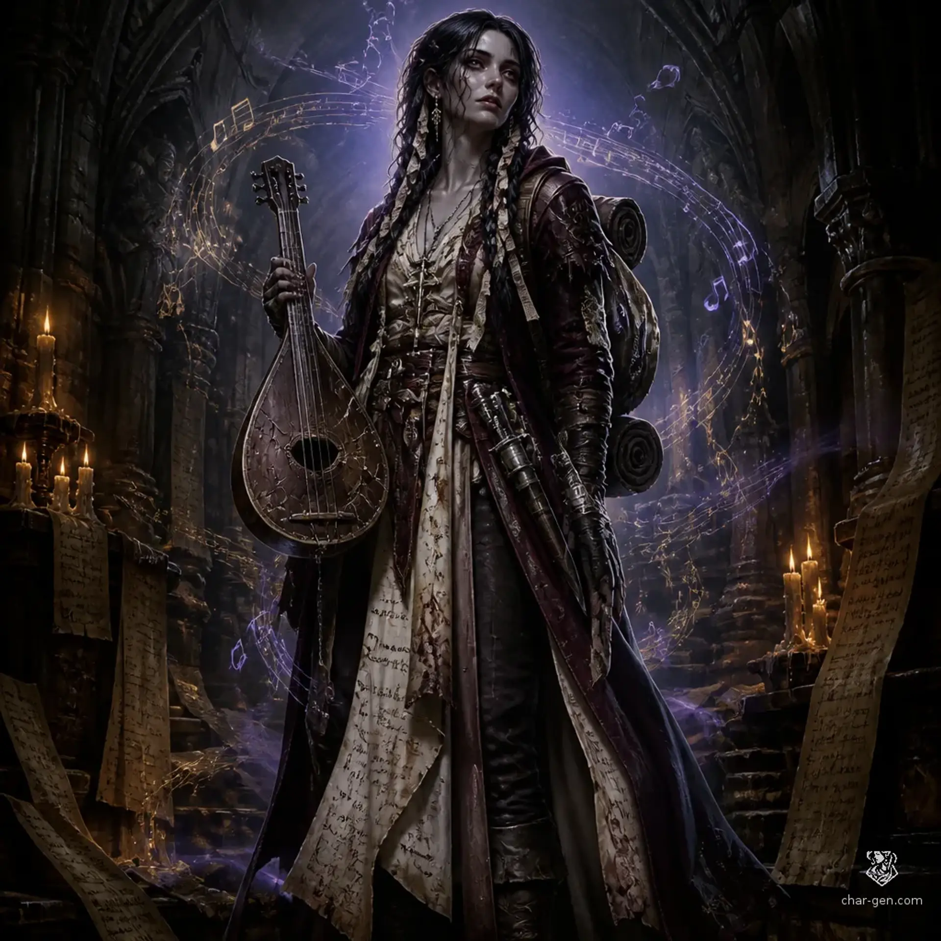 Rook - AI-generated fantasy Character