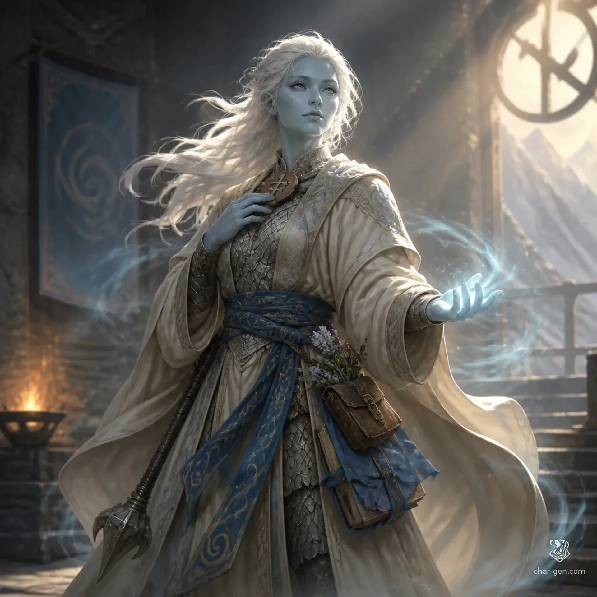 Salana - AI-generated fantasy Character