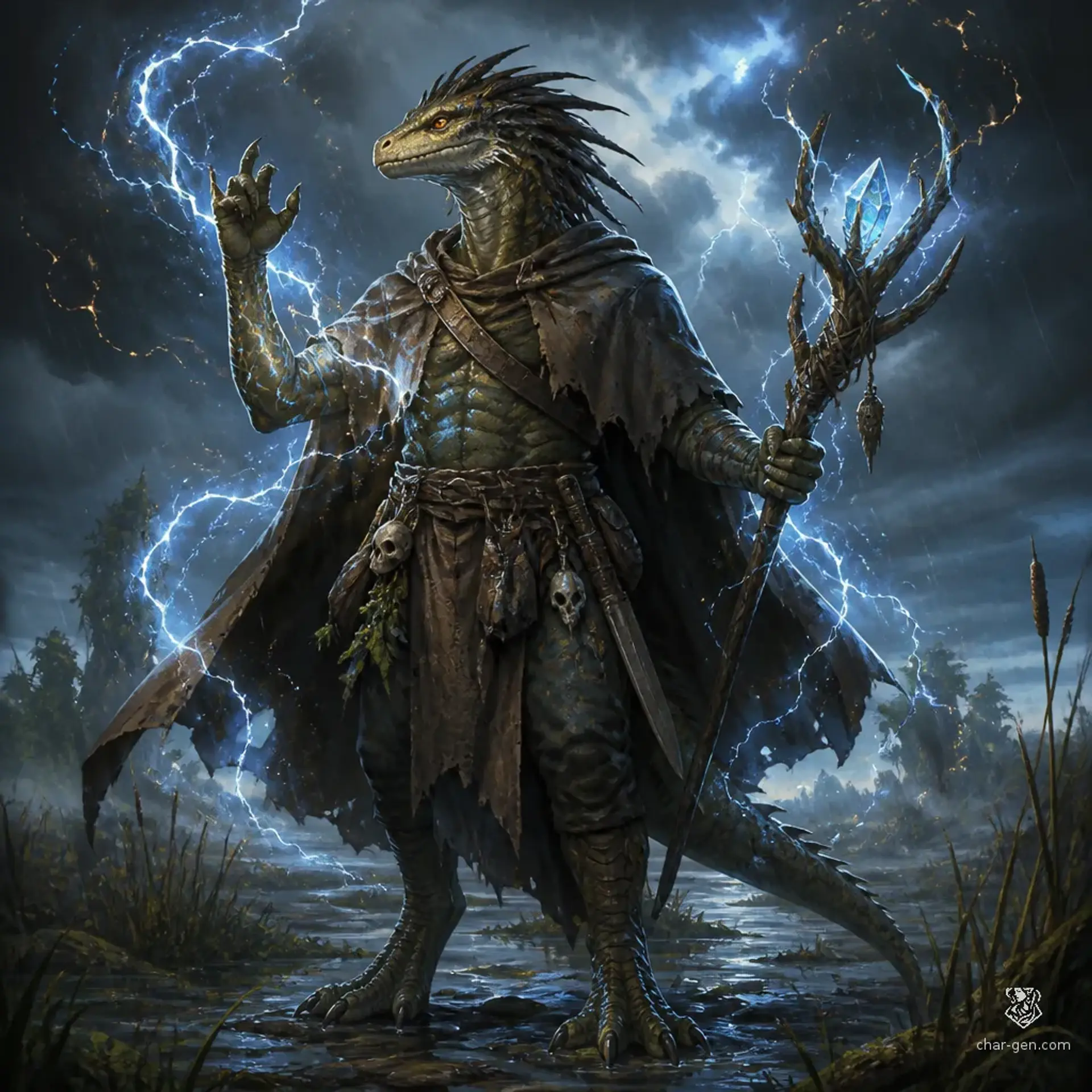 Kunturkit - AI-generated fantasy Character