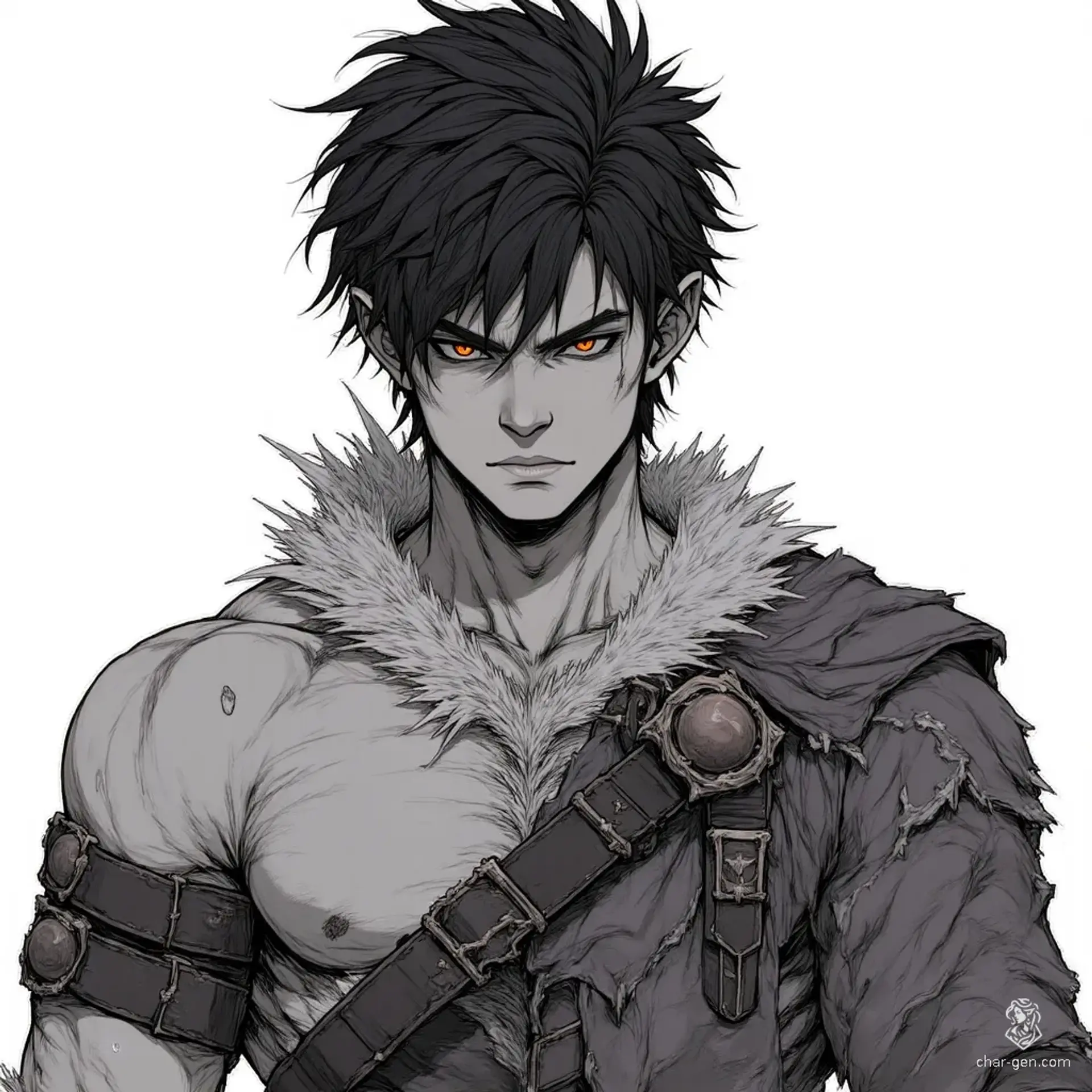 Alaric Fang Ironclaw - AI-generated fantasy NPC
