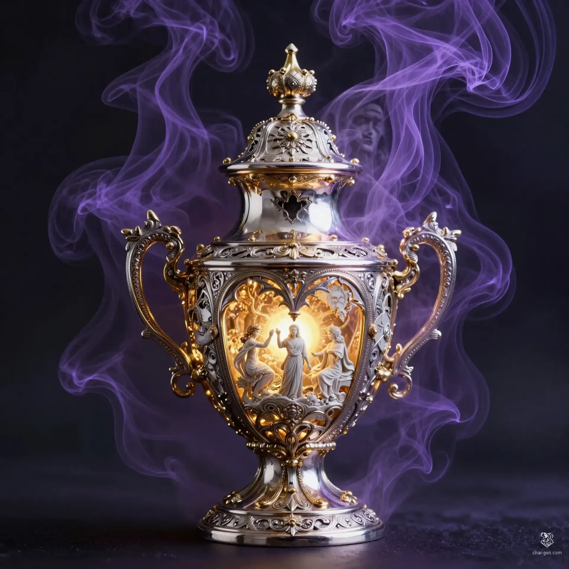 Censer of the Resonant Soul - AI-generated fantasy Magic Item