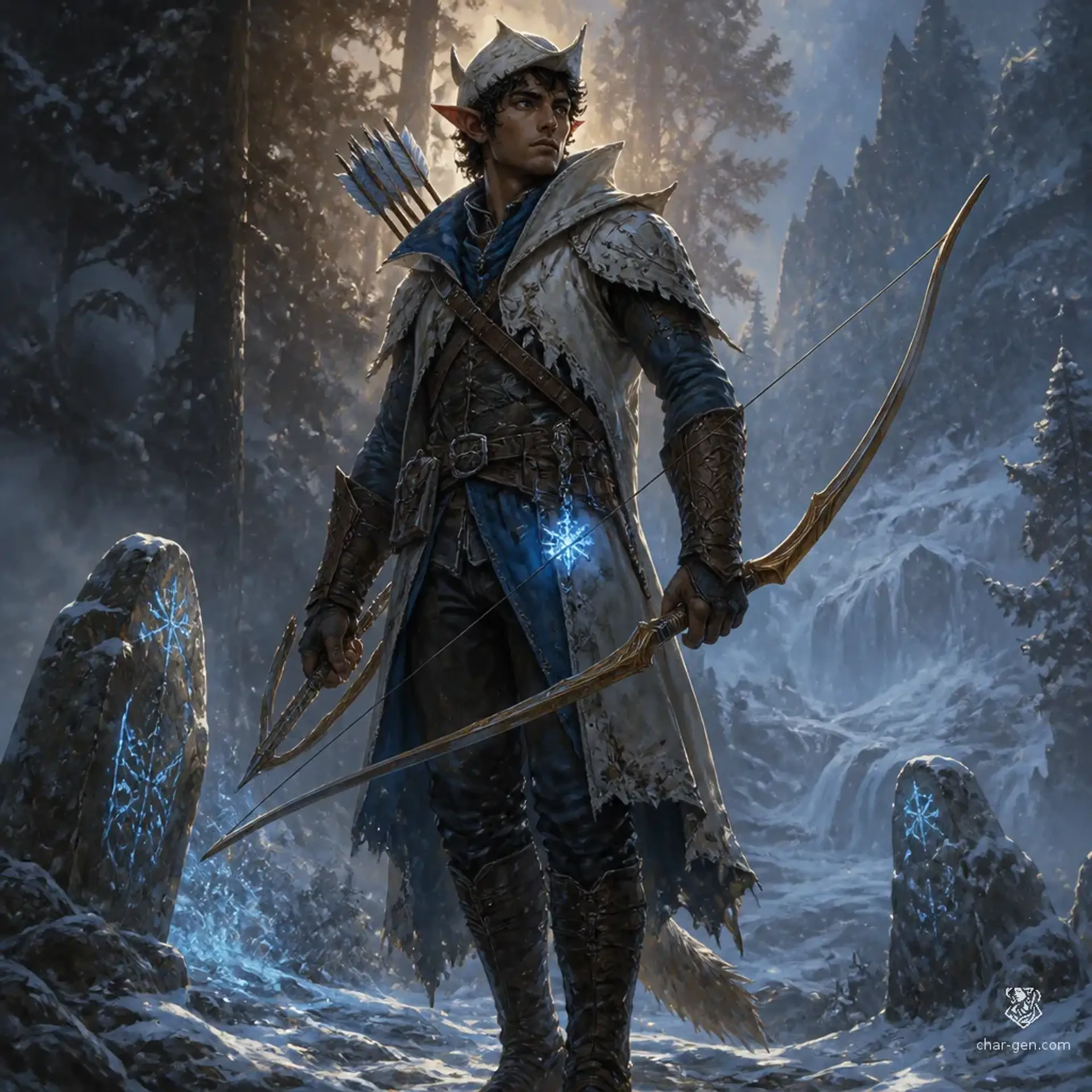 Ketek Vargan - AI-generated fantasy Character