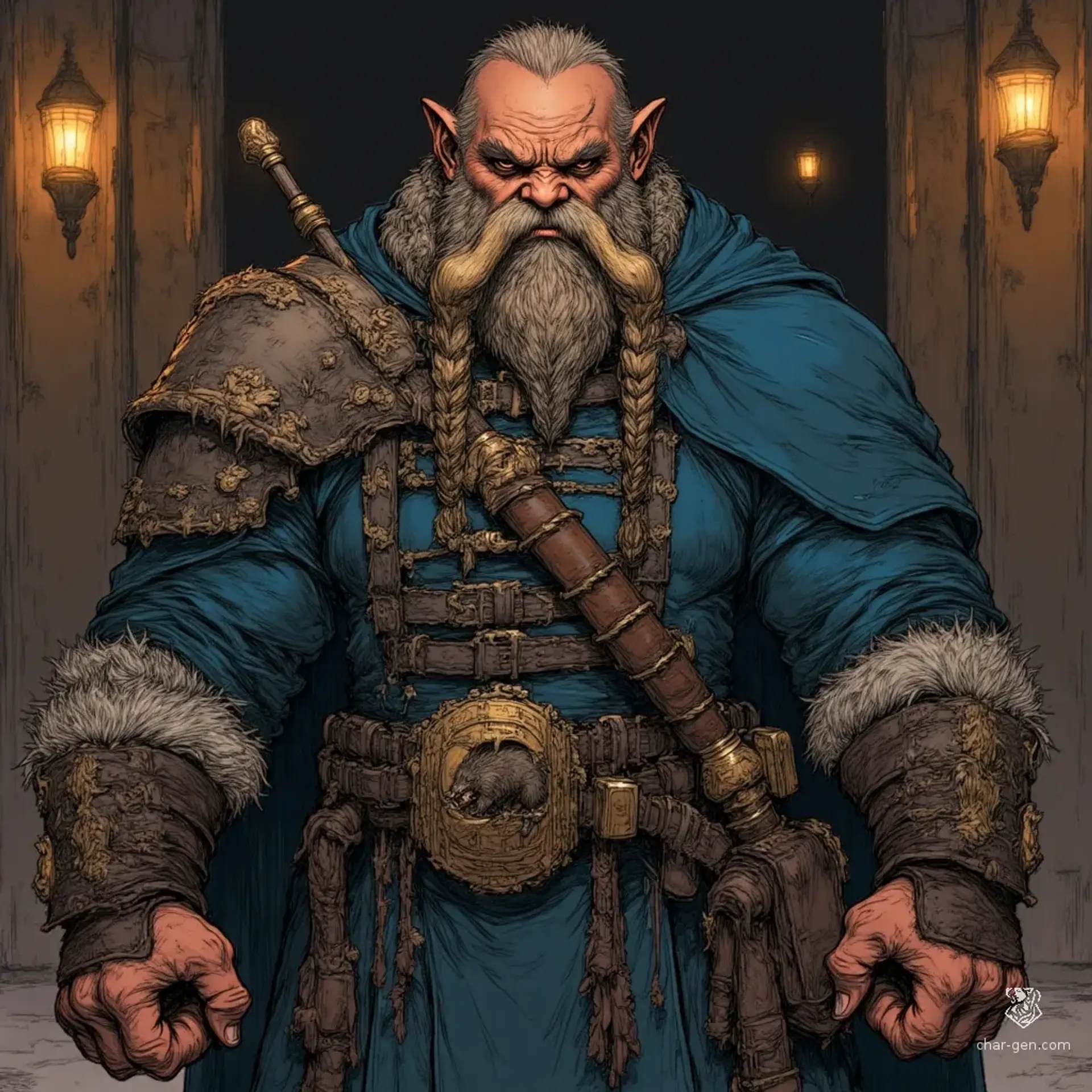 Grinder Thok-Mear - AI-generated fantasy NPC