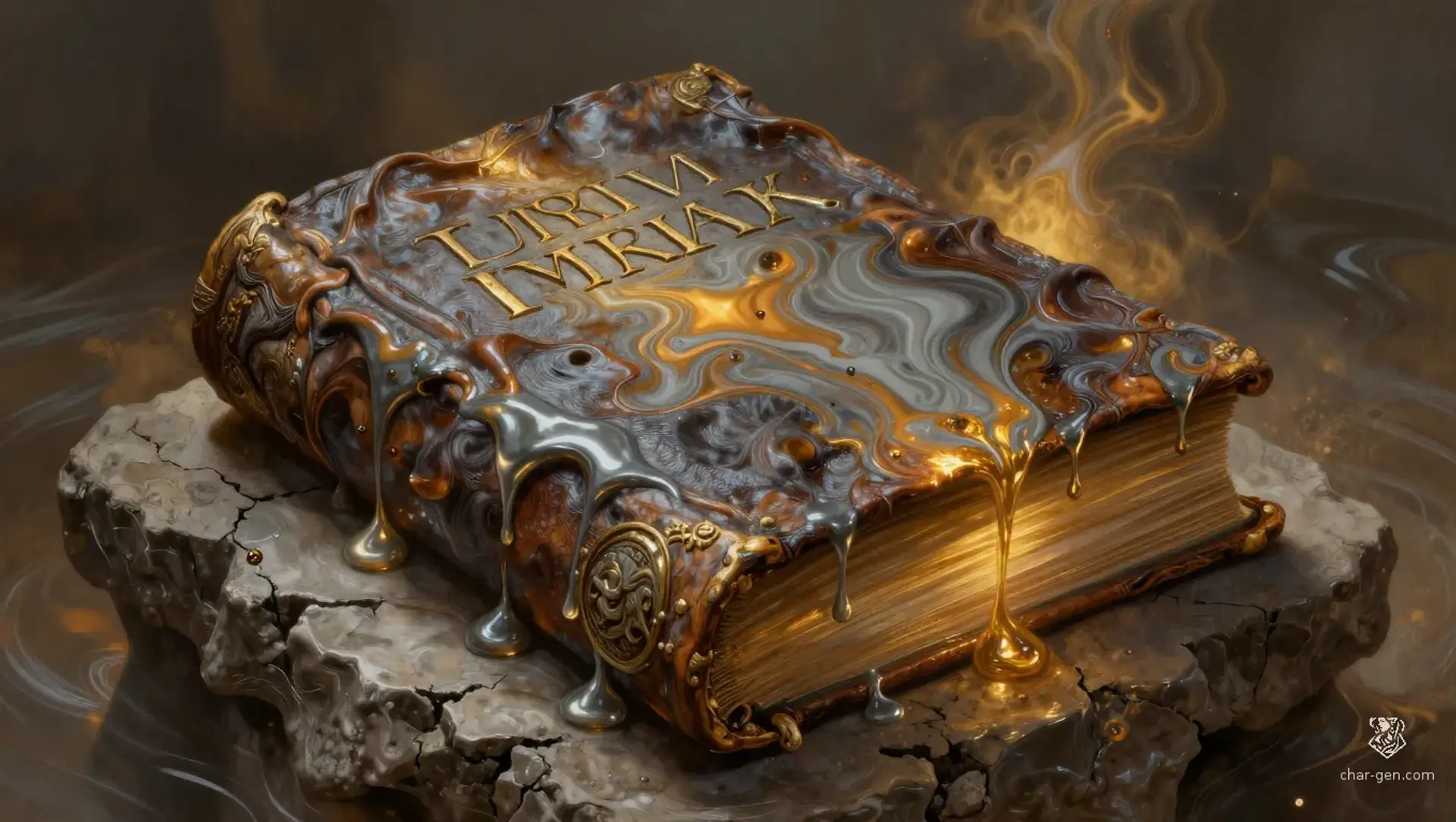 The Codex of Pliable Truths - AI-generated fantasy Spellbook