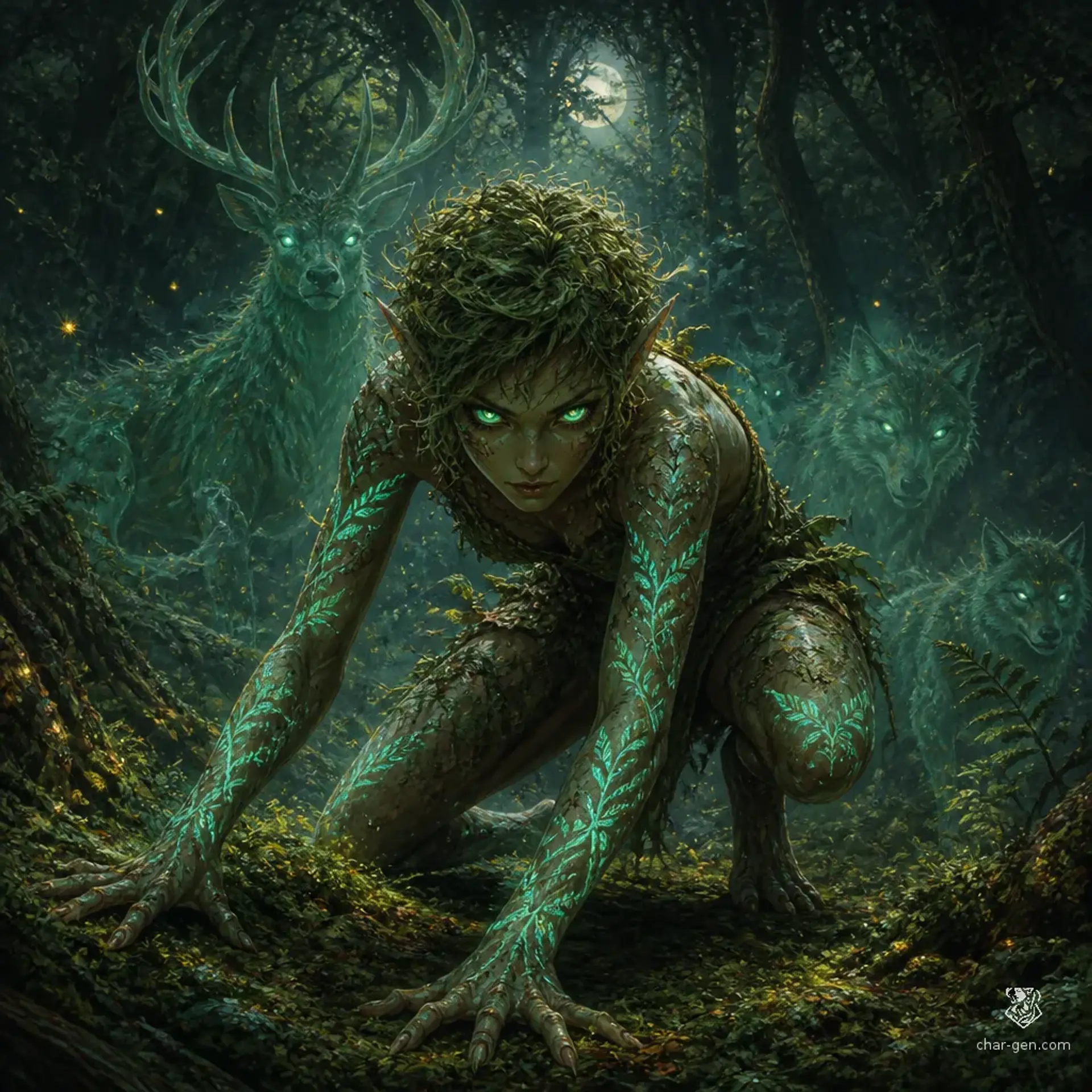 Nymphae of the Wild Bond