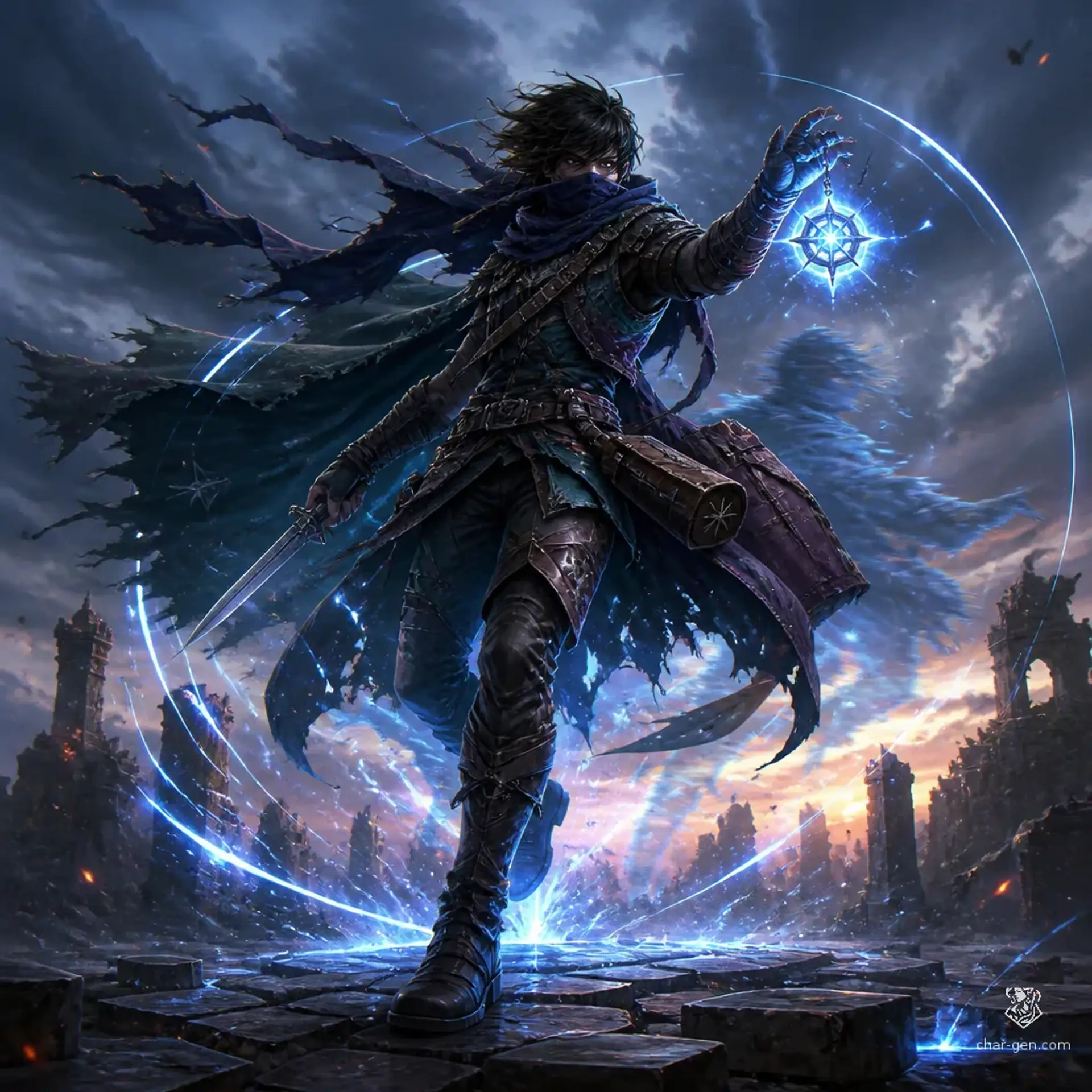Nomad - AI-generated fantasy Class