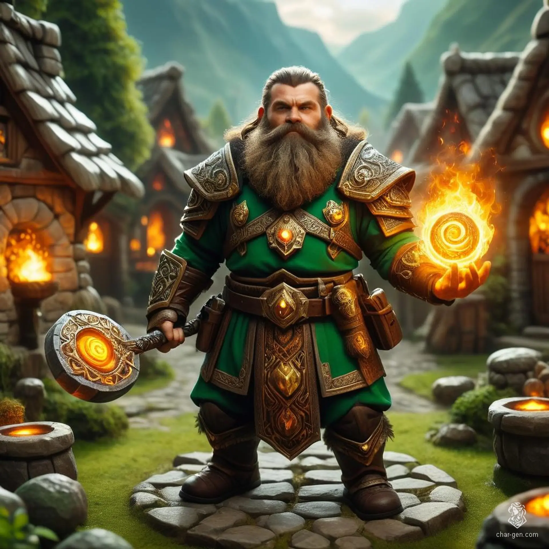 Character Artwork | Character Fantasy Art | CharGen