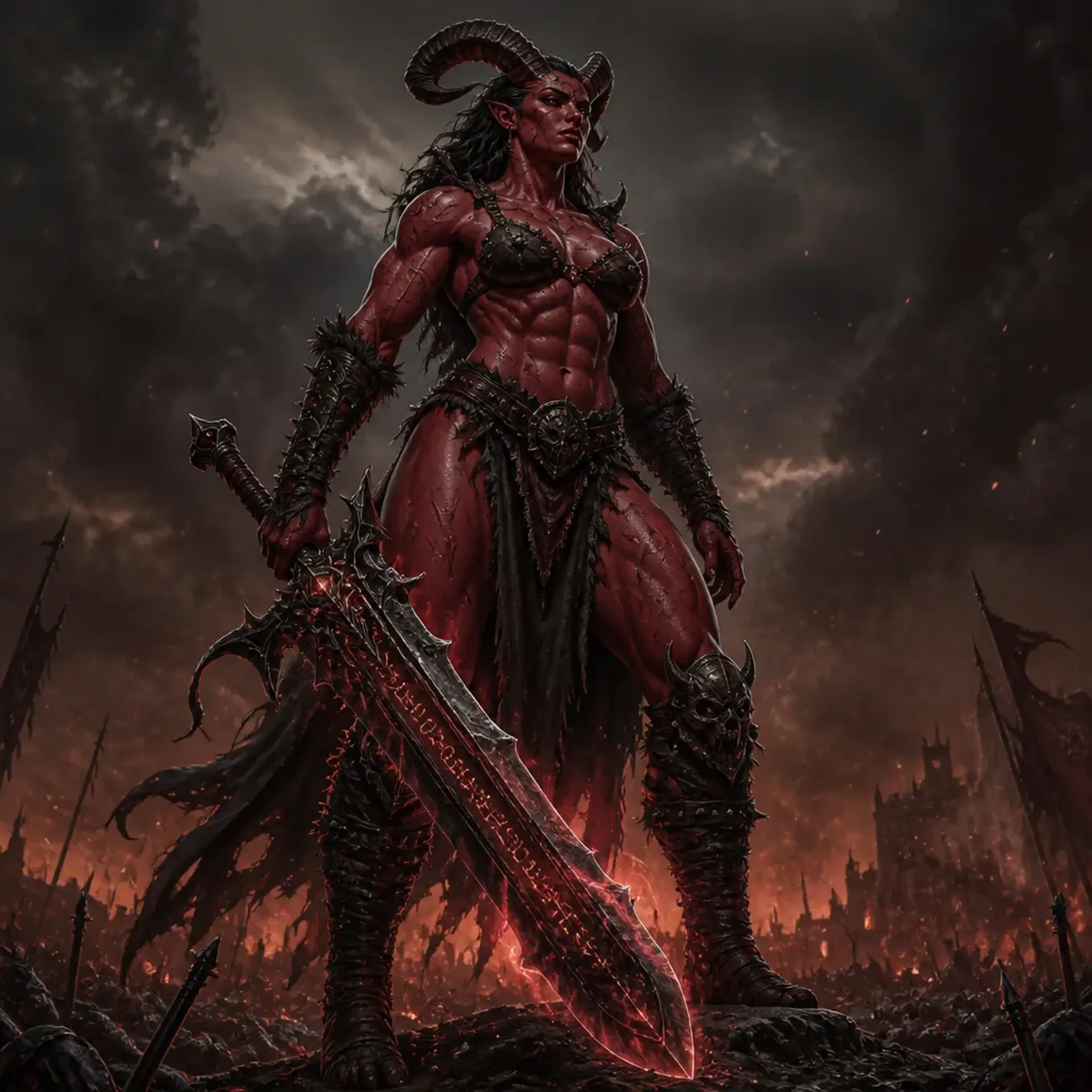 Kaelith Doomherald - AI-generated fantasy Character