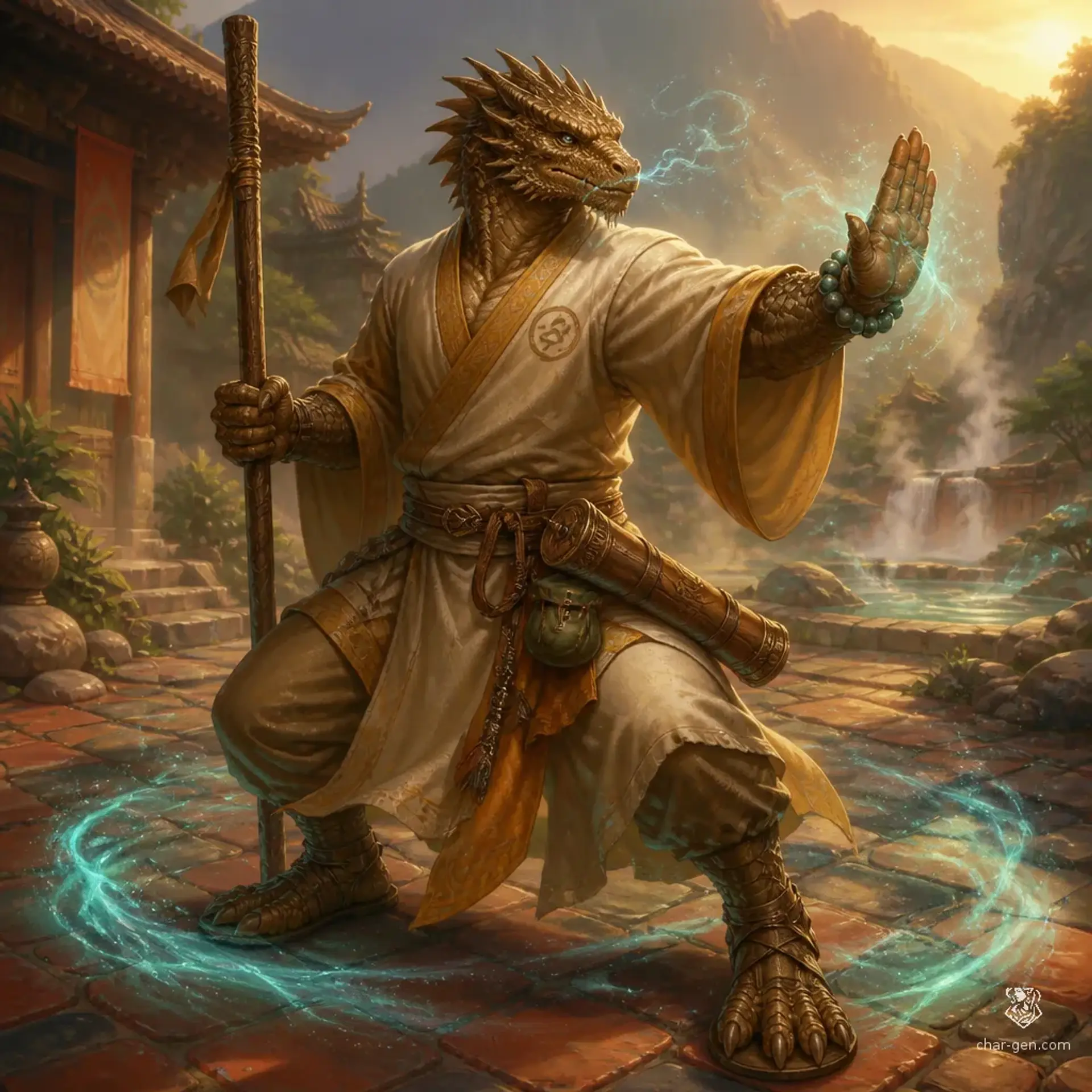 Ogunro Adebayo - AI-generated fantasy Character
