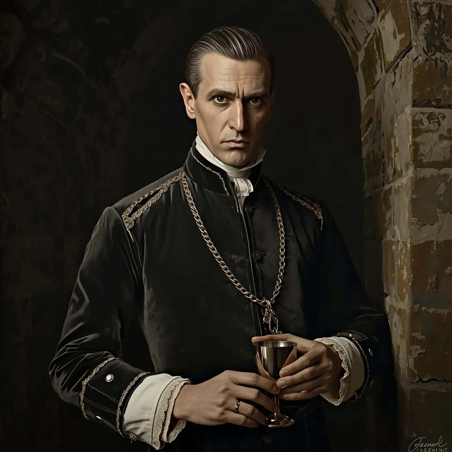 Julian Vane - AI-generated fantasy NPC
