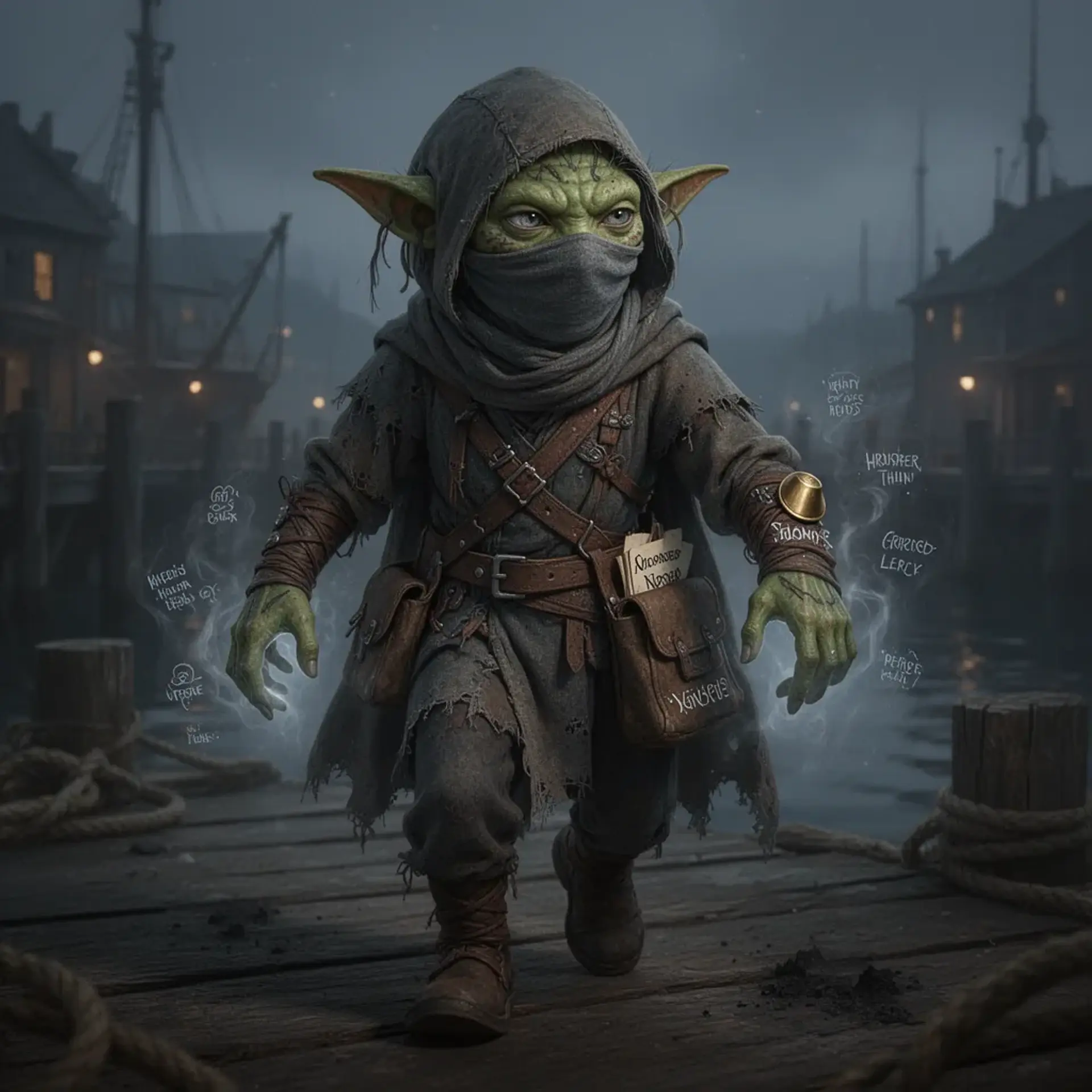 Pell Nightbind - AI-generated fantasy NPC