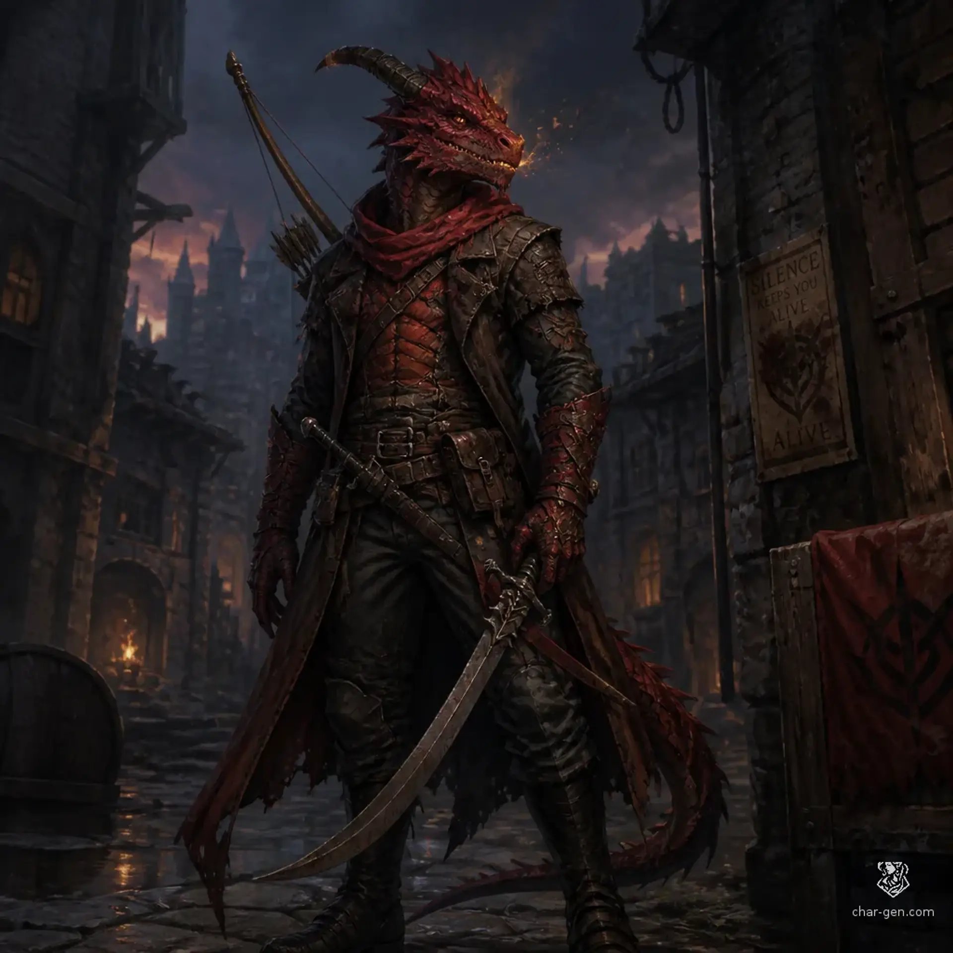 Kartig Narek - AI-generated fantasy Character