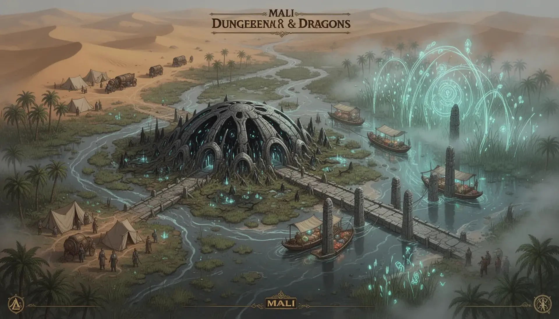 Mali - AI-generated fantasy Region