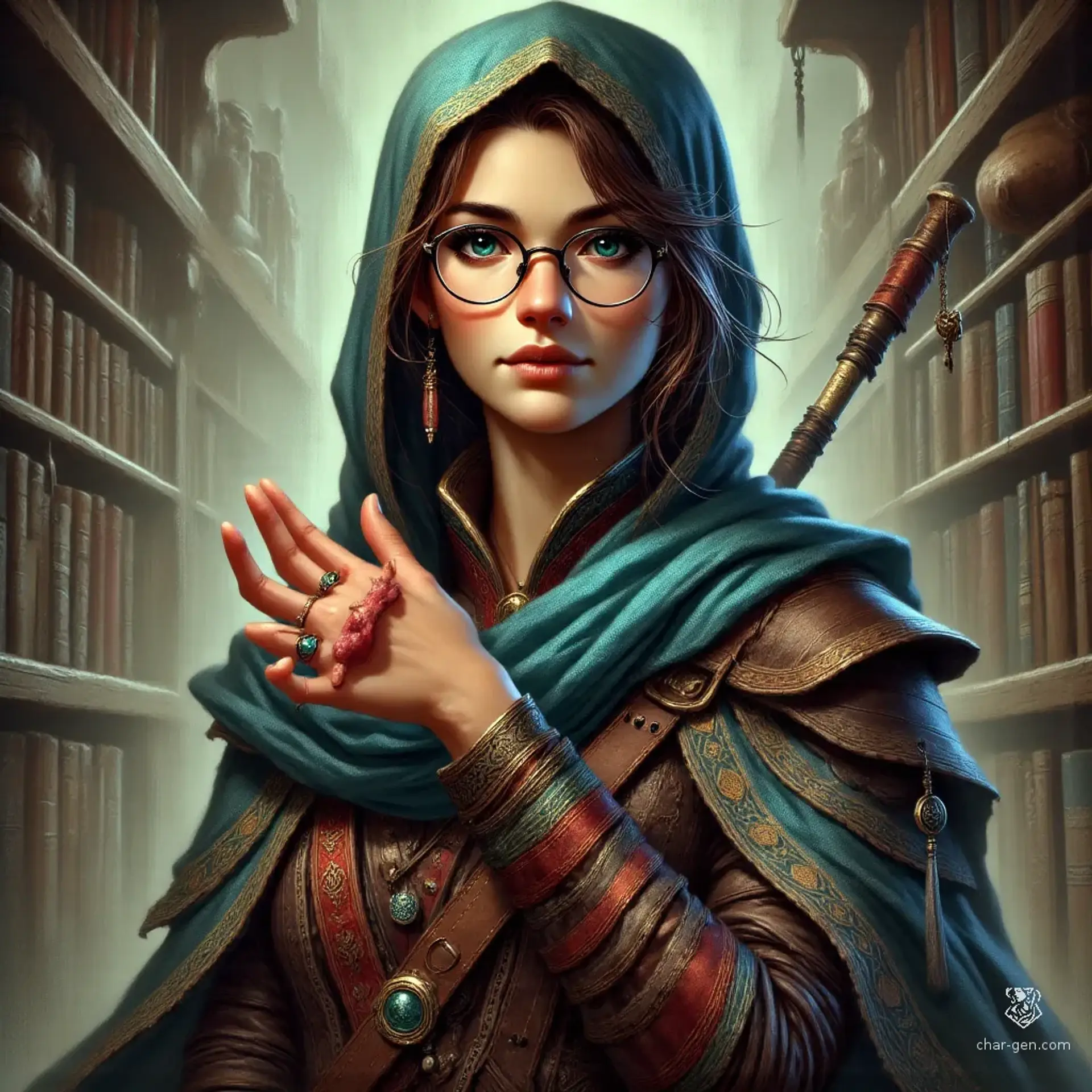 Eryndel Thalirien - AI-generated fantasy NPC