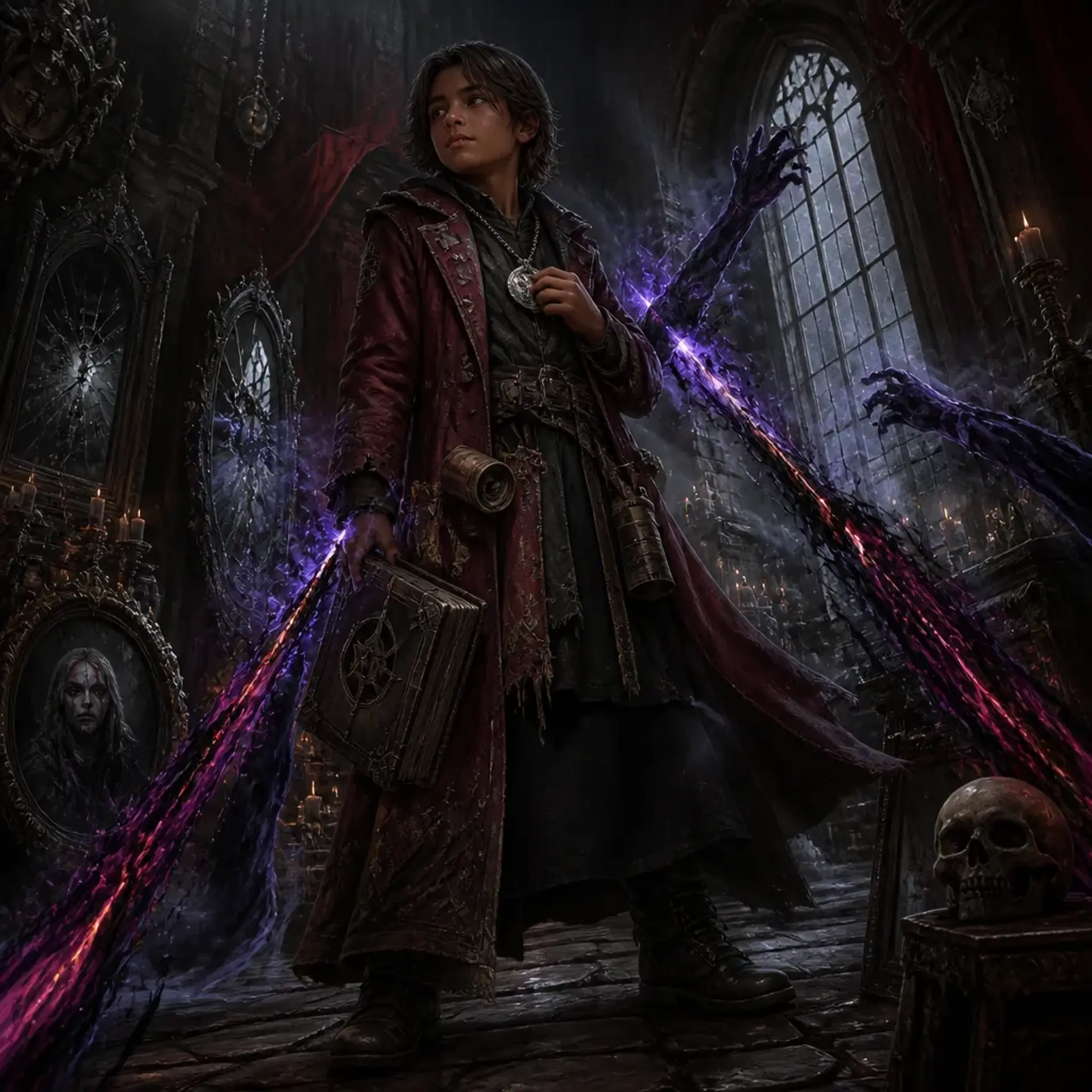 Mikhail Orunov - AI-generated fantasy Character