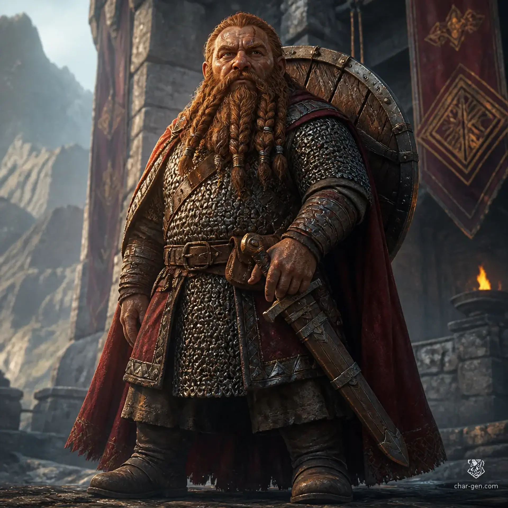 Balrik - AI-generated fantasy Character