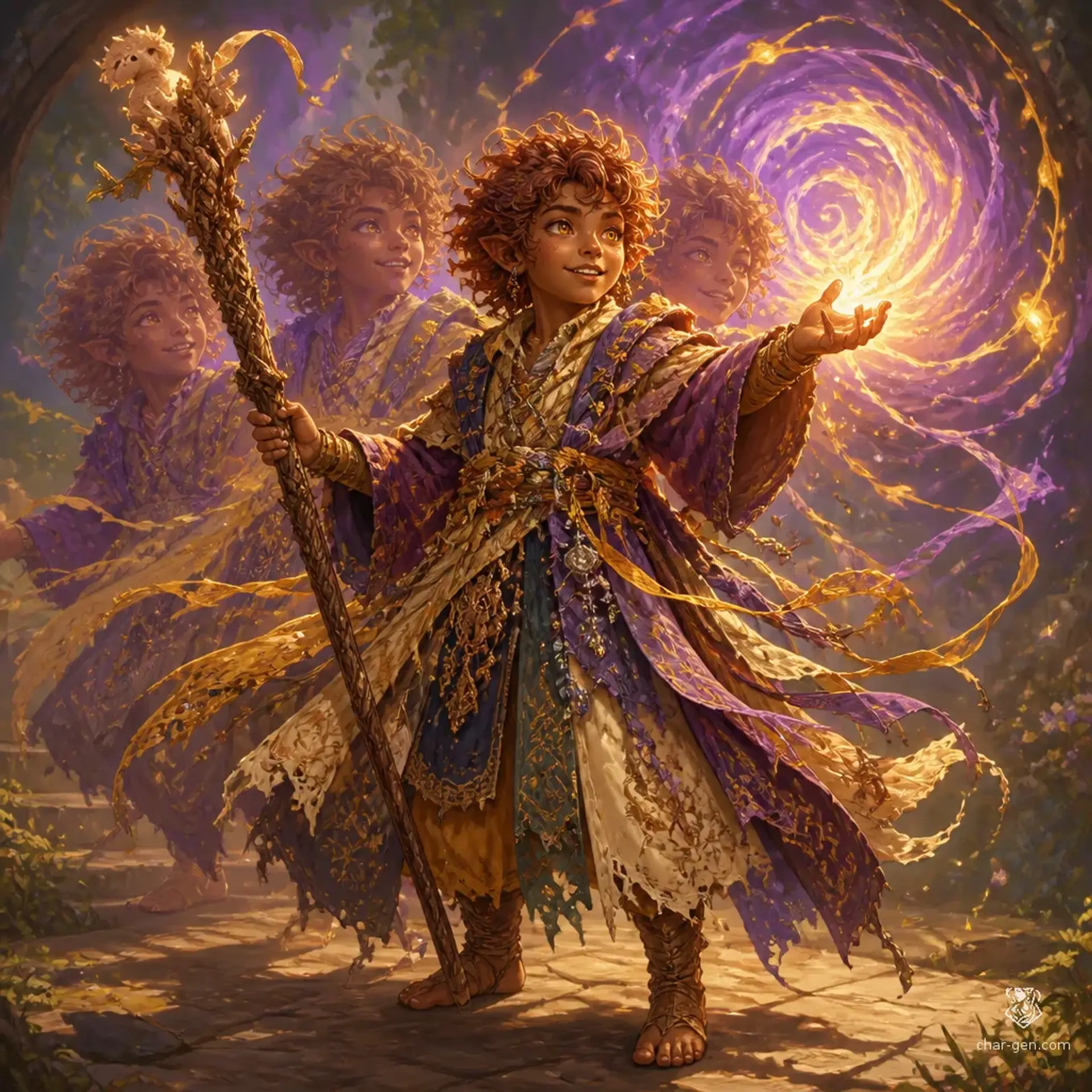 Porrick - AI-generated fantasy Character