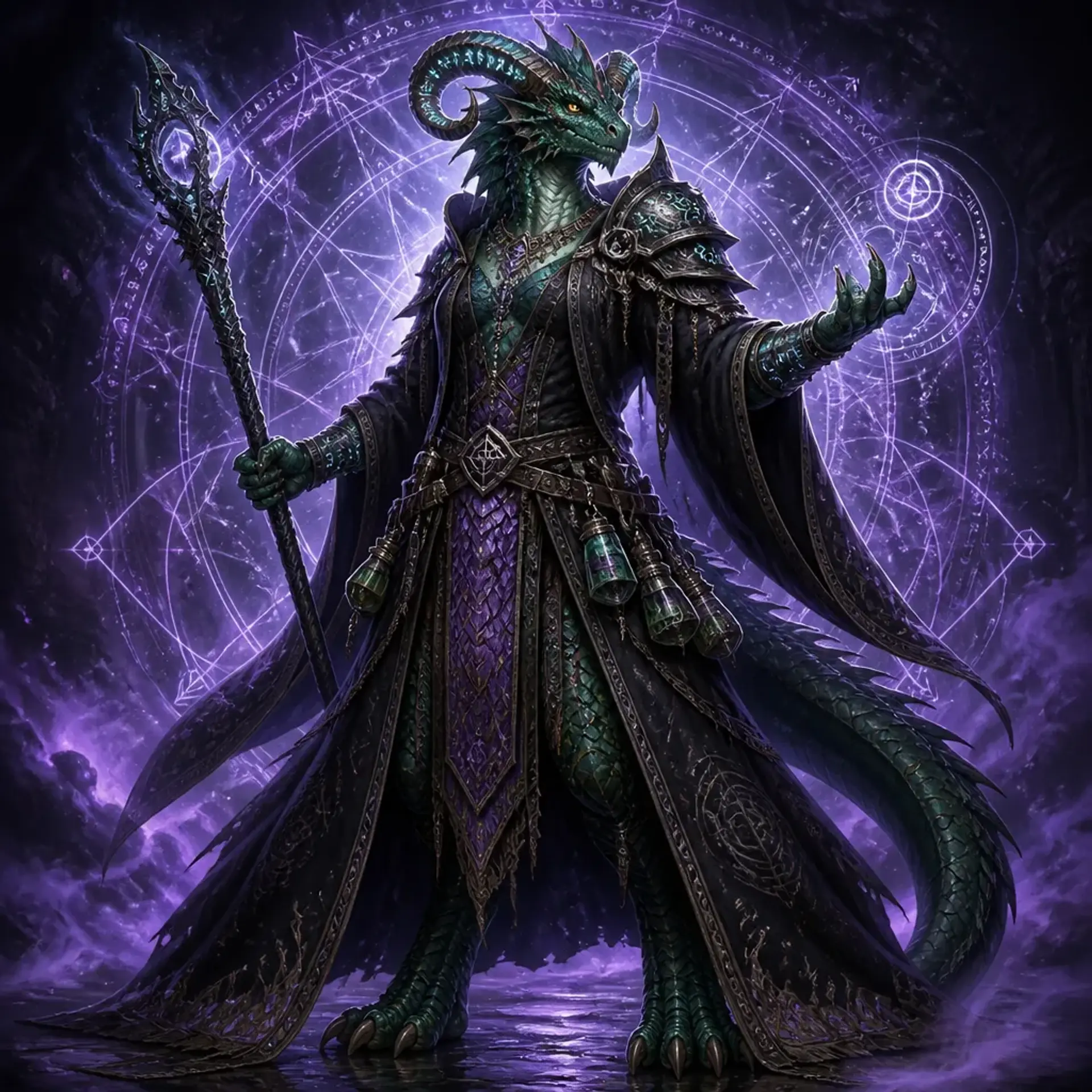 Maa'raxia - AI-generated fantasy Character