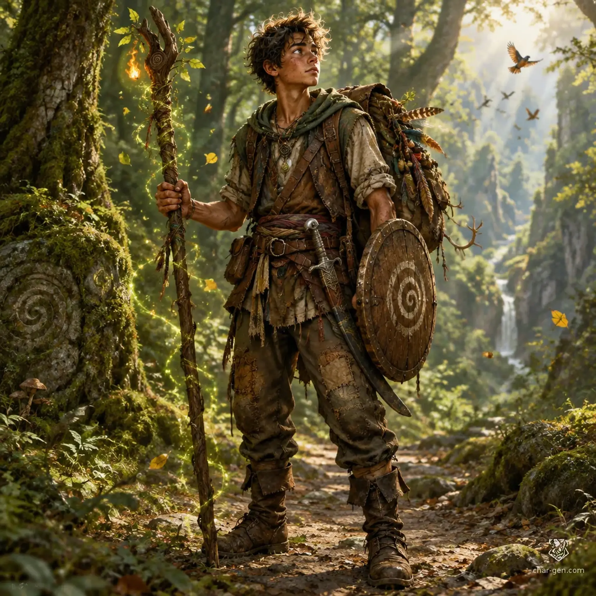 BB - AI-generated fantasy Character