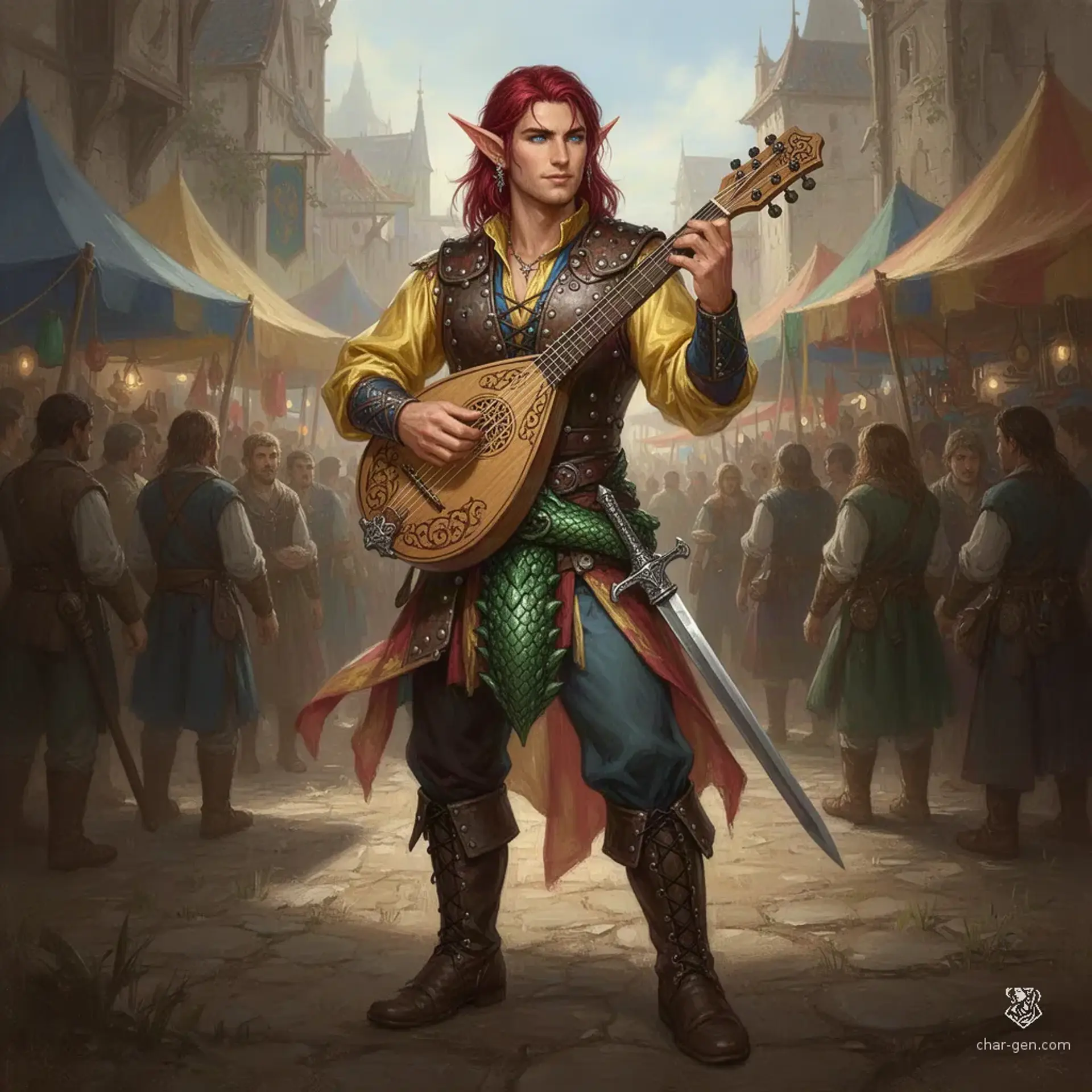 Asto Quispe - AI-generated fantasy NPC