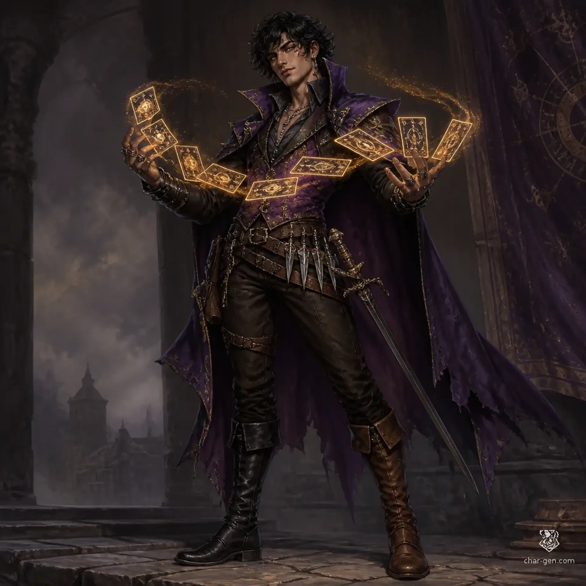 Hyde - AI-generated fantasy Character