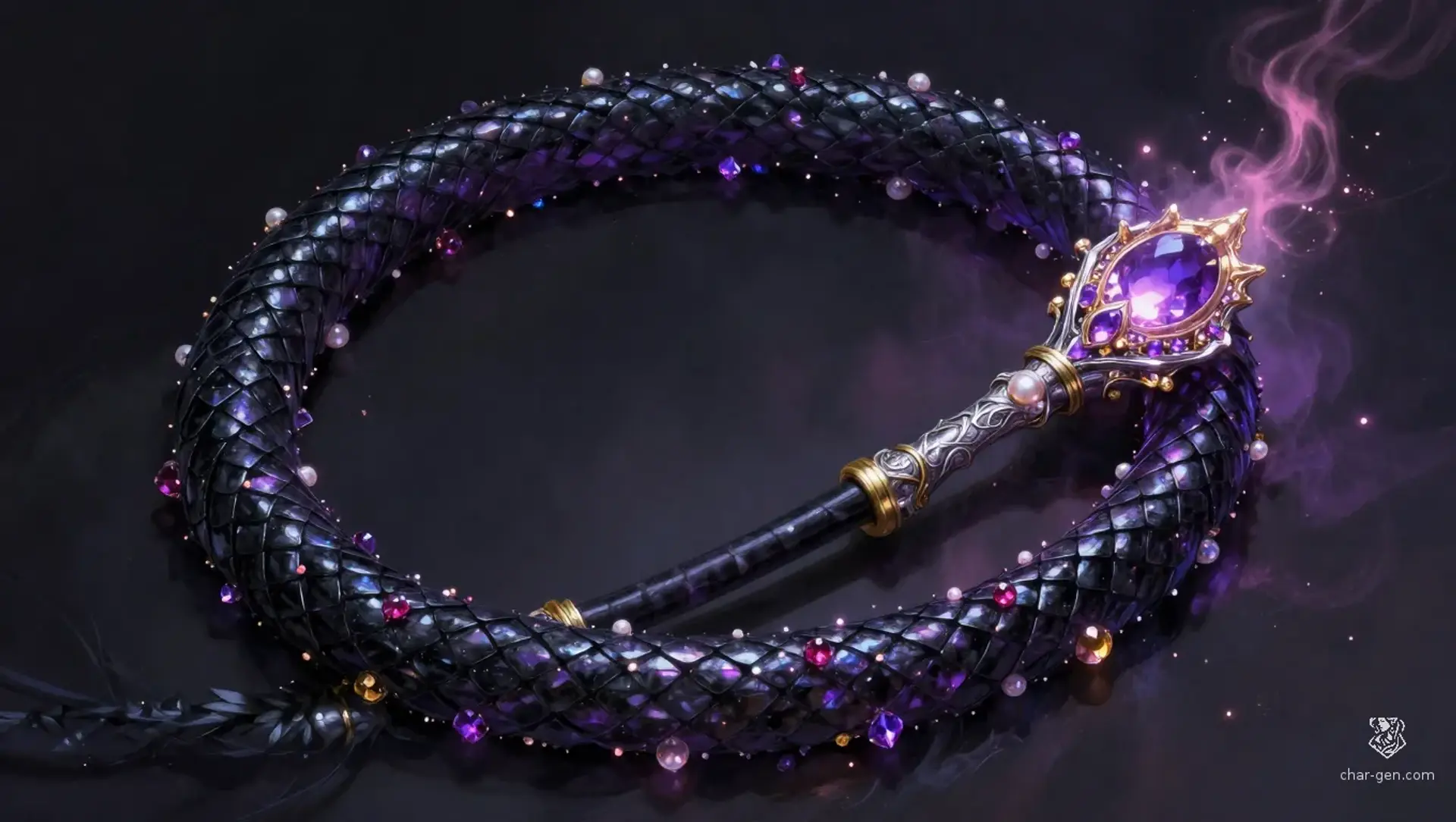 Whip of Domination - AI-generated fantasy Magic Item