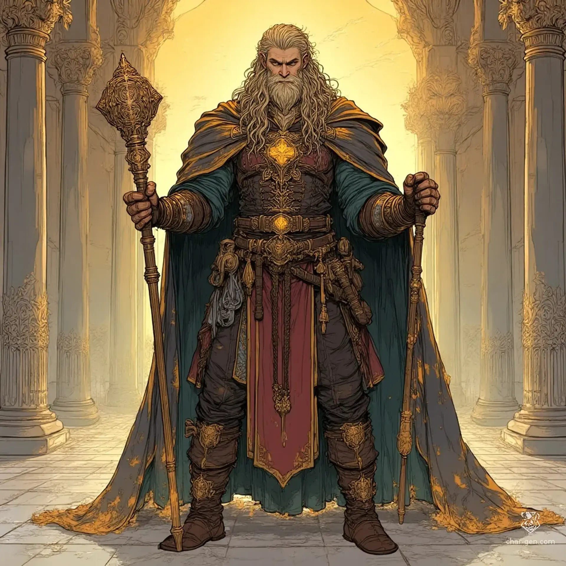 Thalanor Veyruun, the King of Glamour - AI-generated fantasy NPC