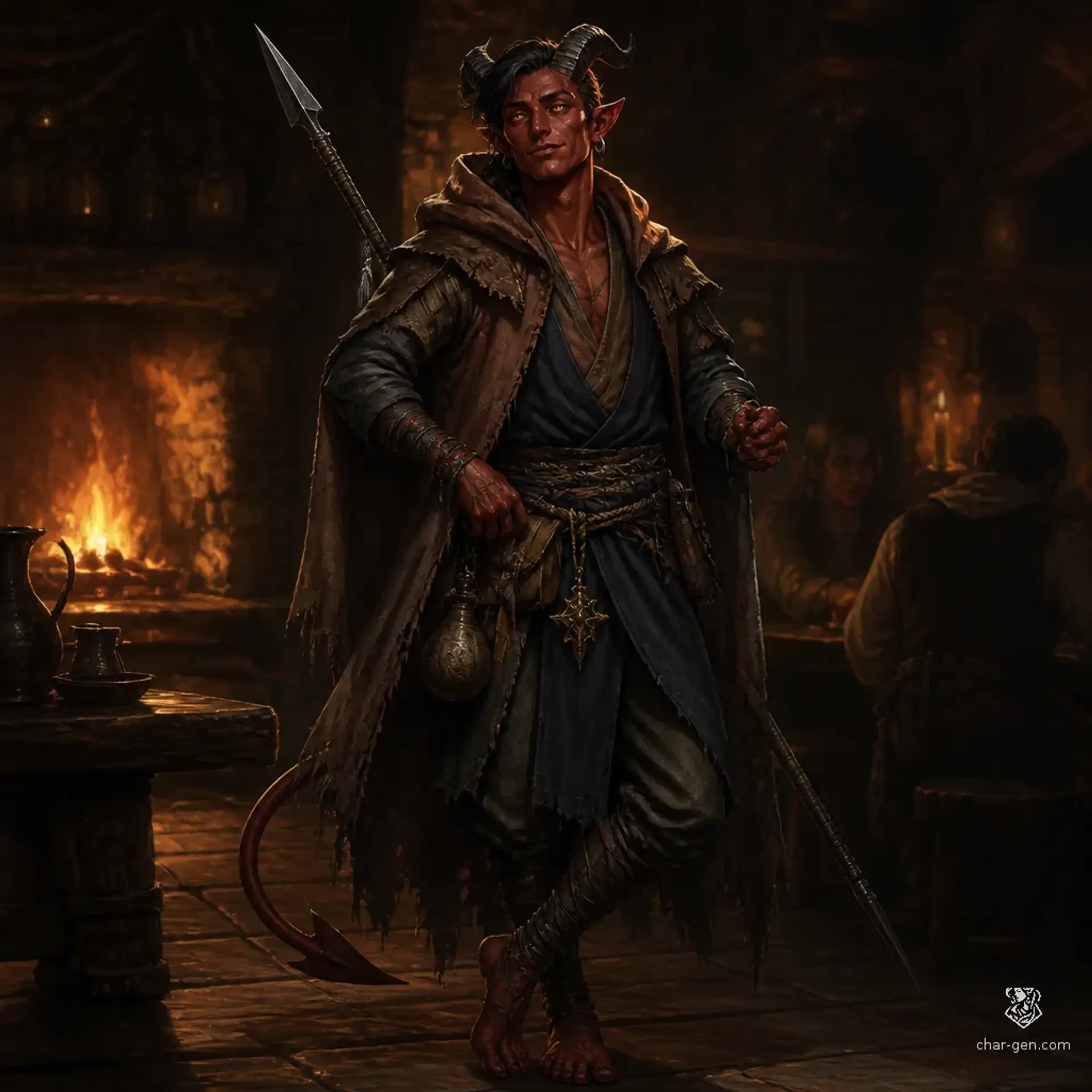 Ark - AI-generated fantasy Character