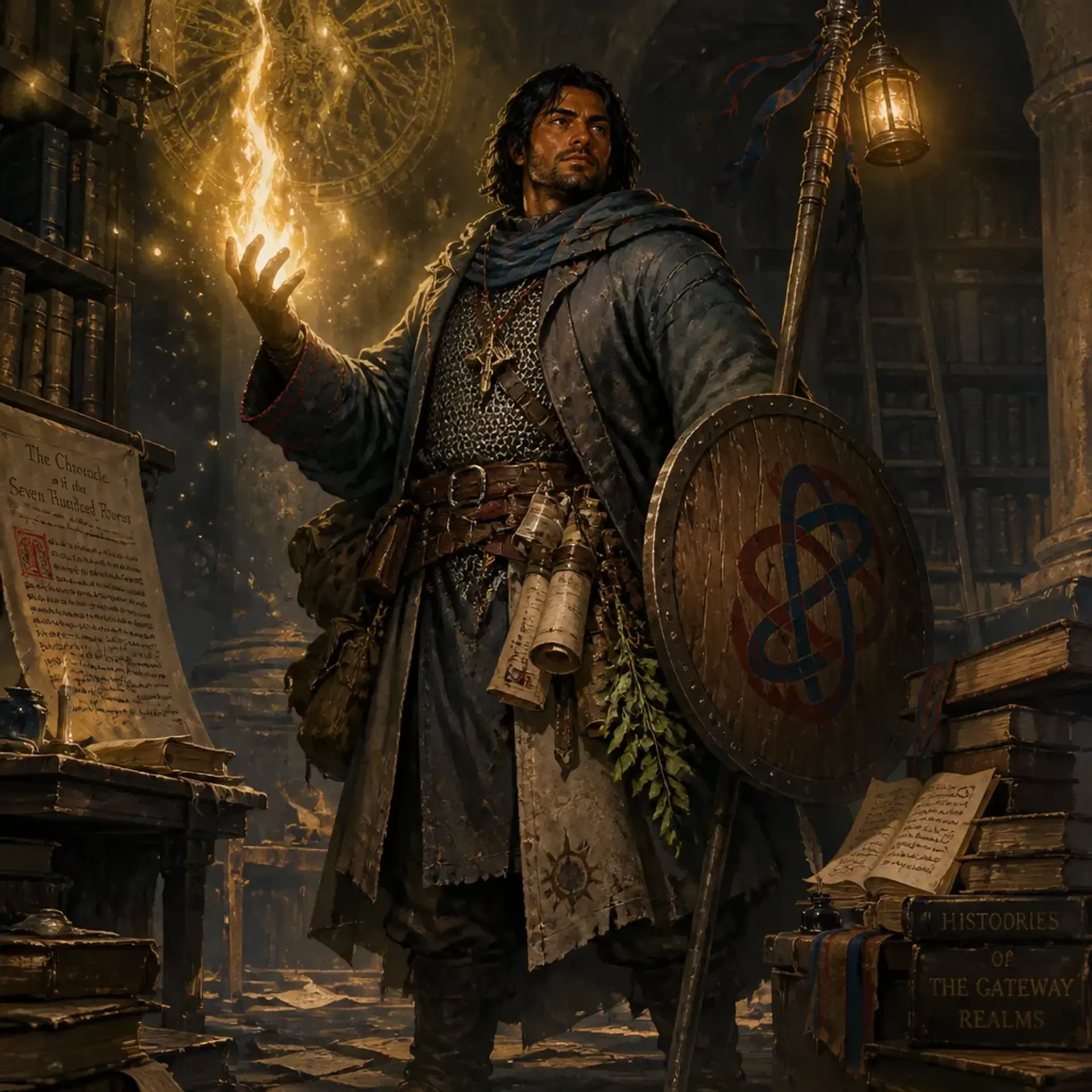 Miroslav Vaskovic - AI-generated fantasy Character