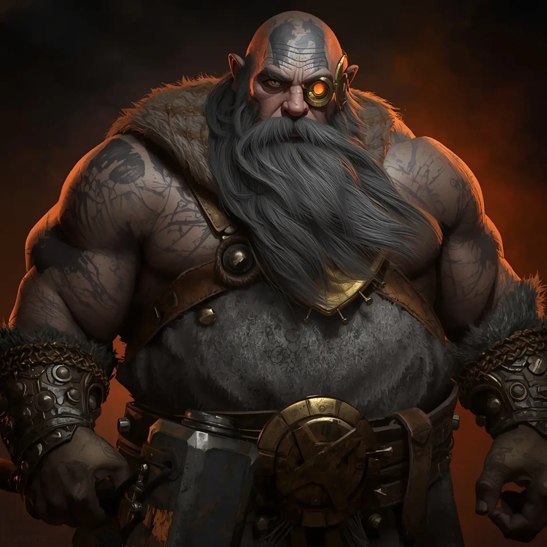 Thordan Deepforge - AI-generated fantasy NPC