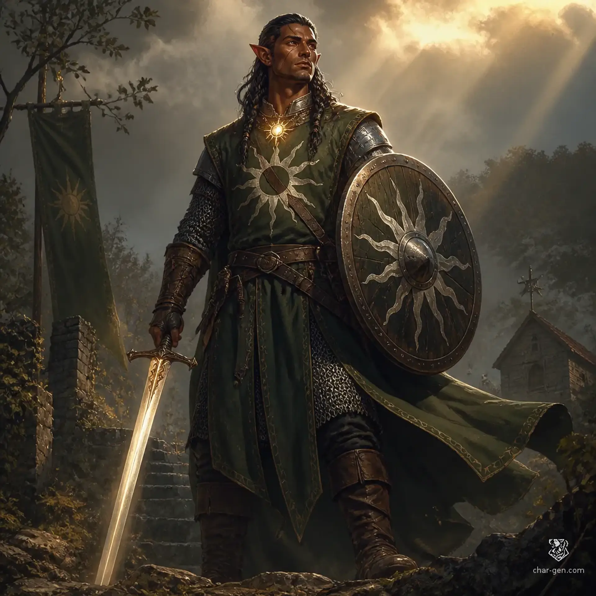 Keteku Afolabi - AI-generated fantasy Character