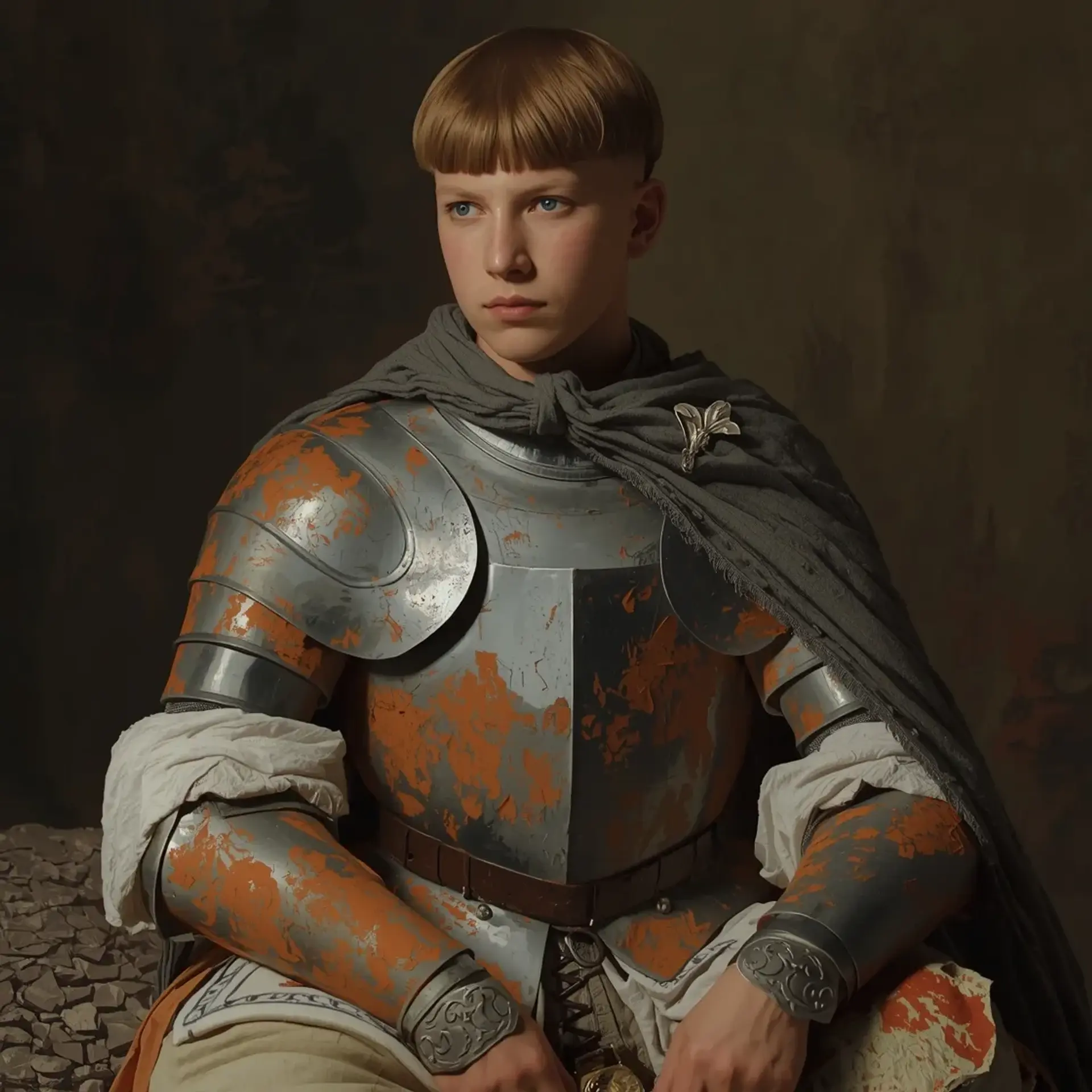 Alaric of the Silver Lily - AI-generated fantasy NPC