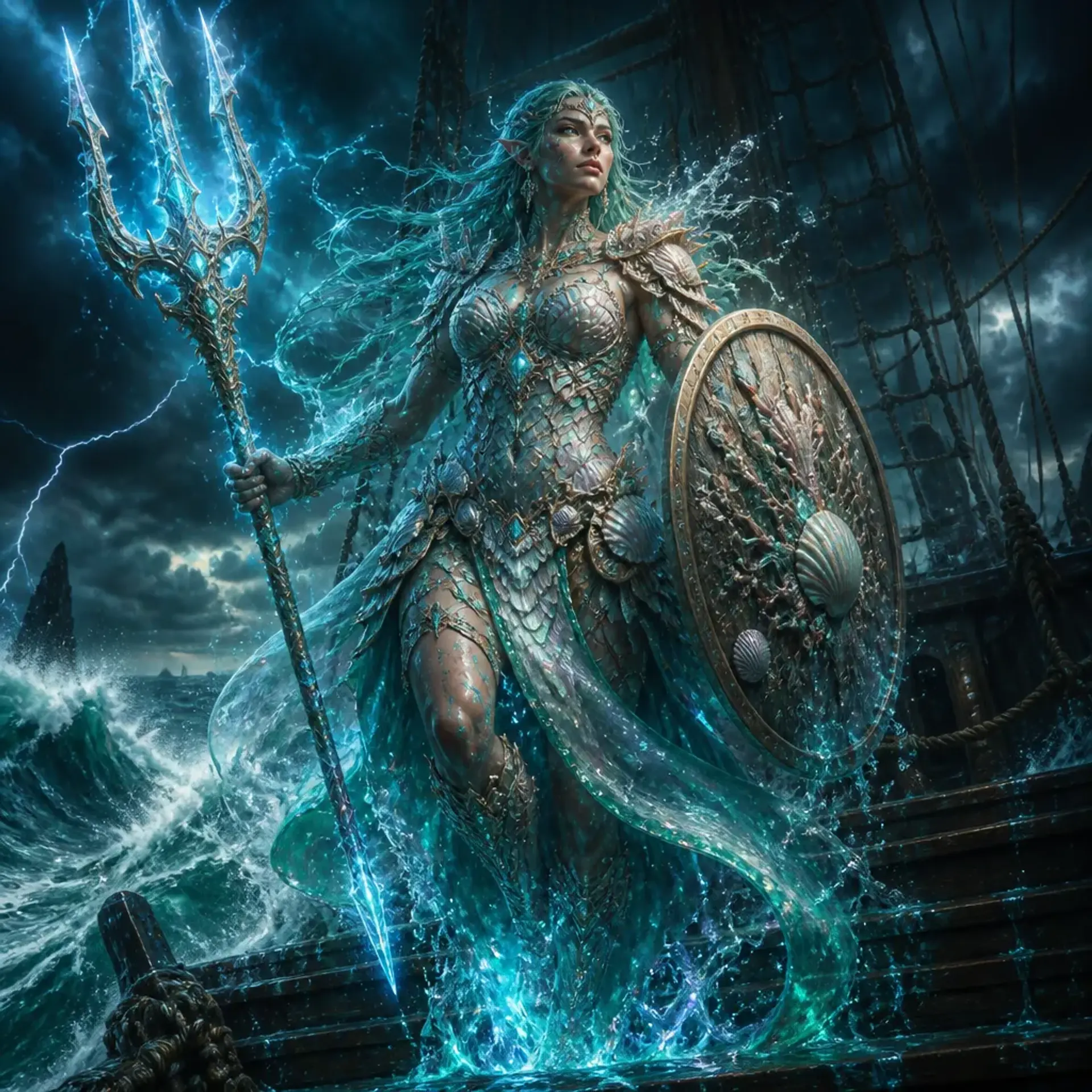 Thalassa Moonsalt - AI-generated fantasy Character