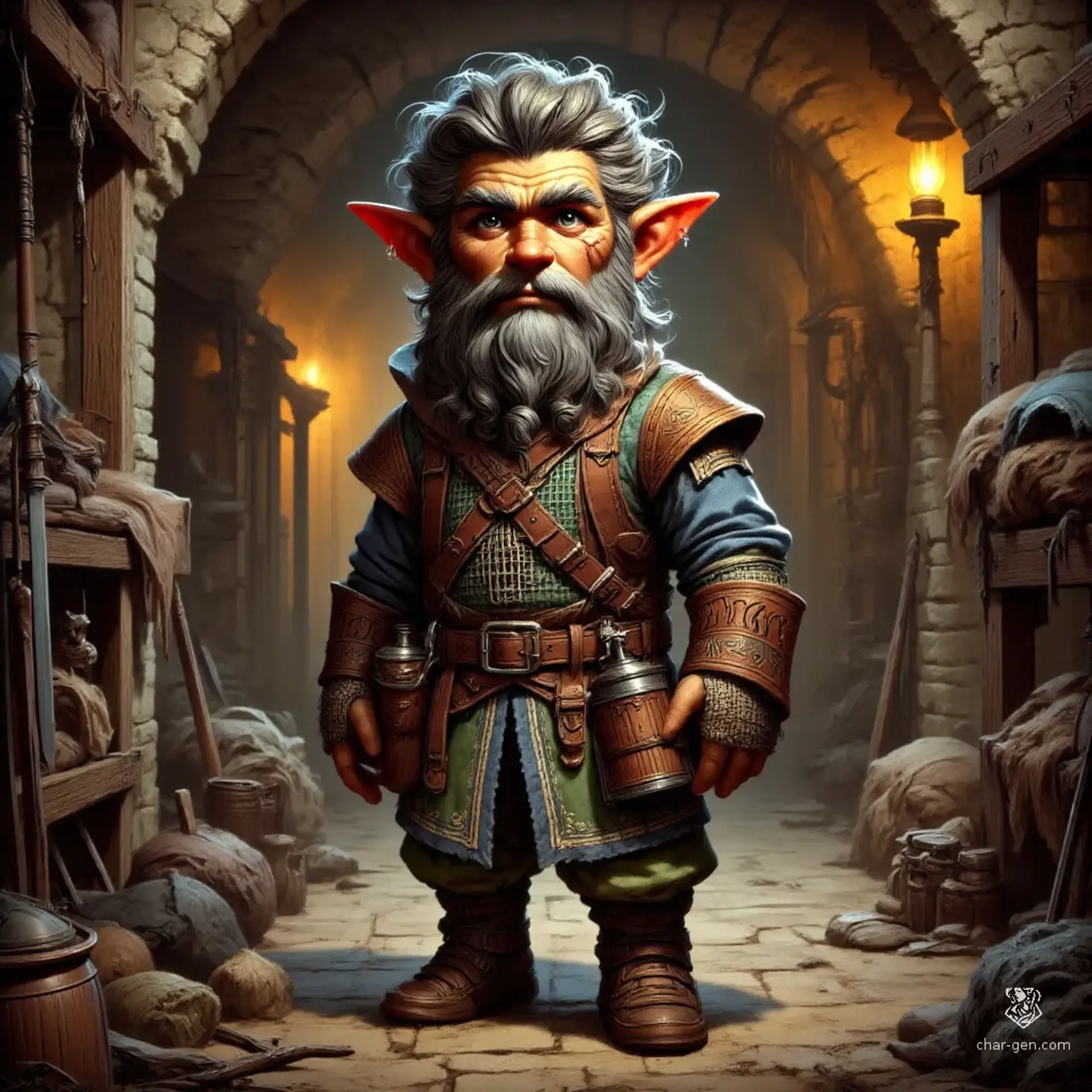 Kael Thorncob - AI-generated fantasy NPC
