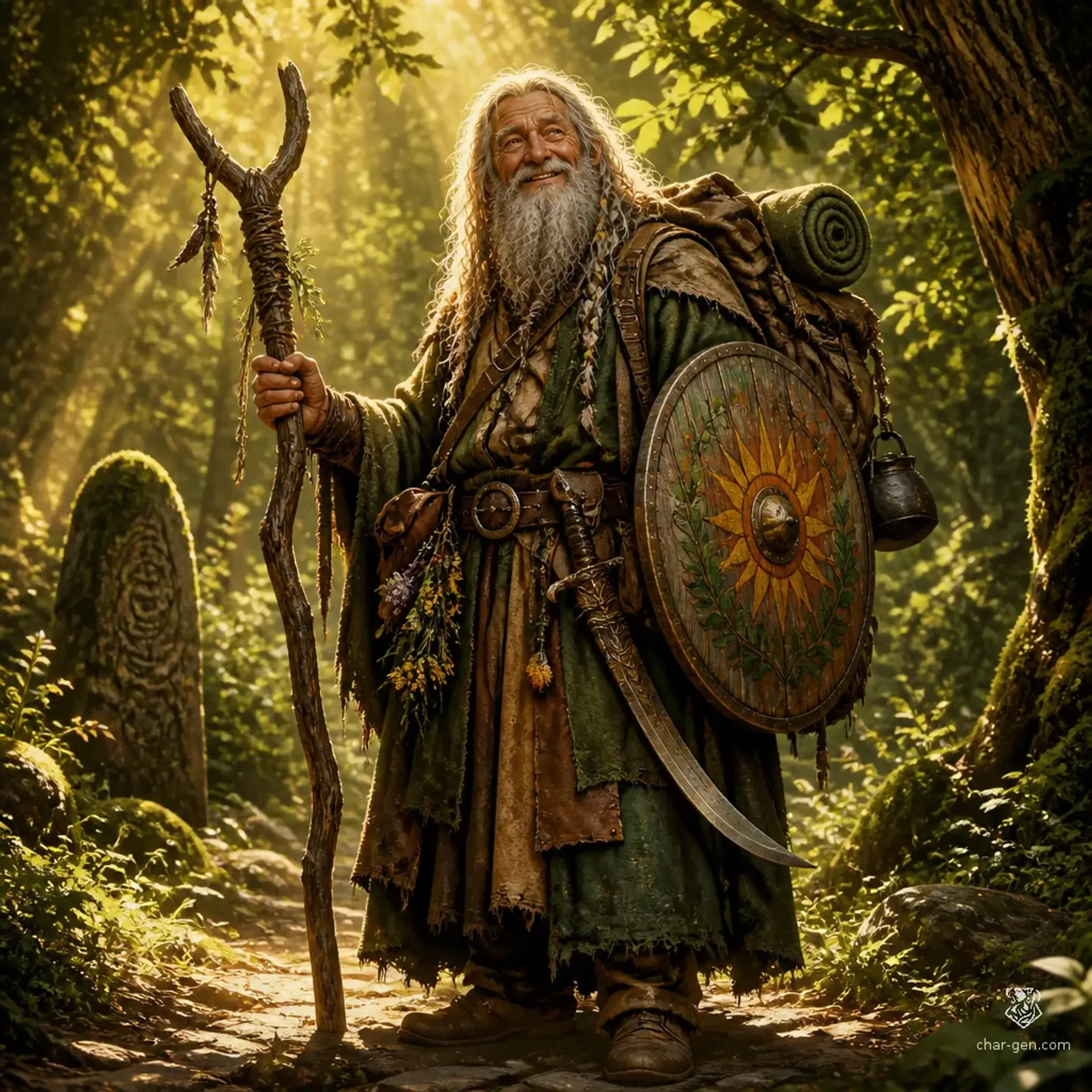 Frederich Lang - AI-generated fantasy Character
