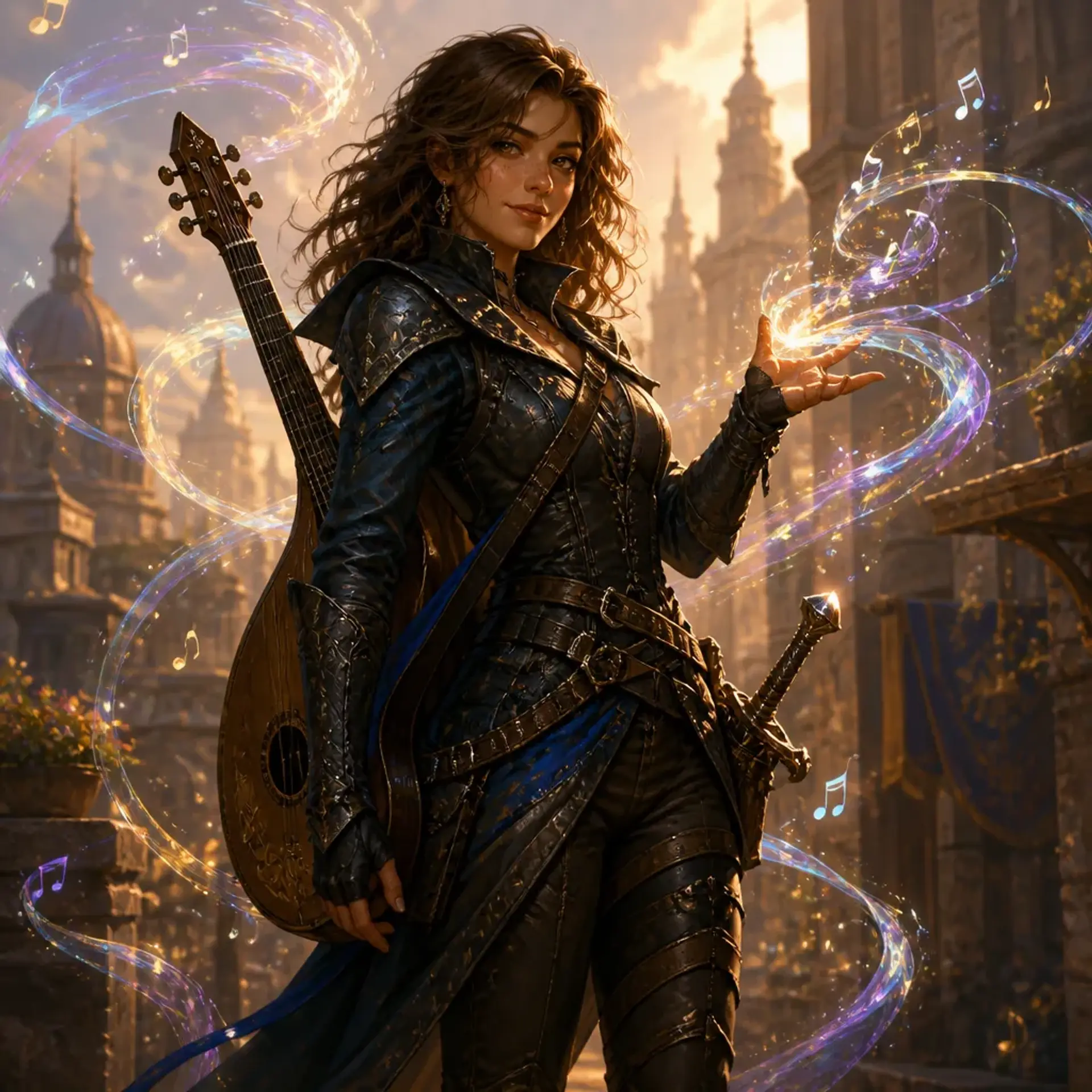 Elena Vance - AI-generated fantasy Character
