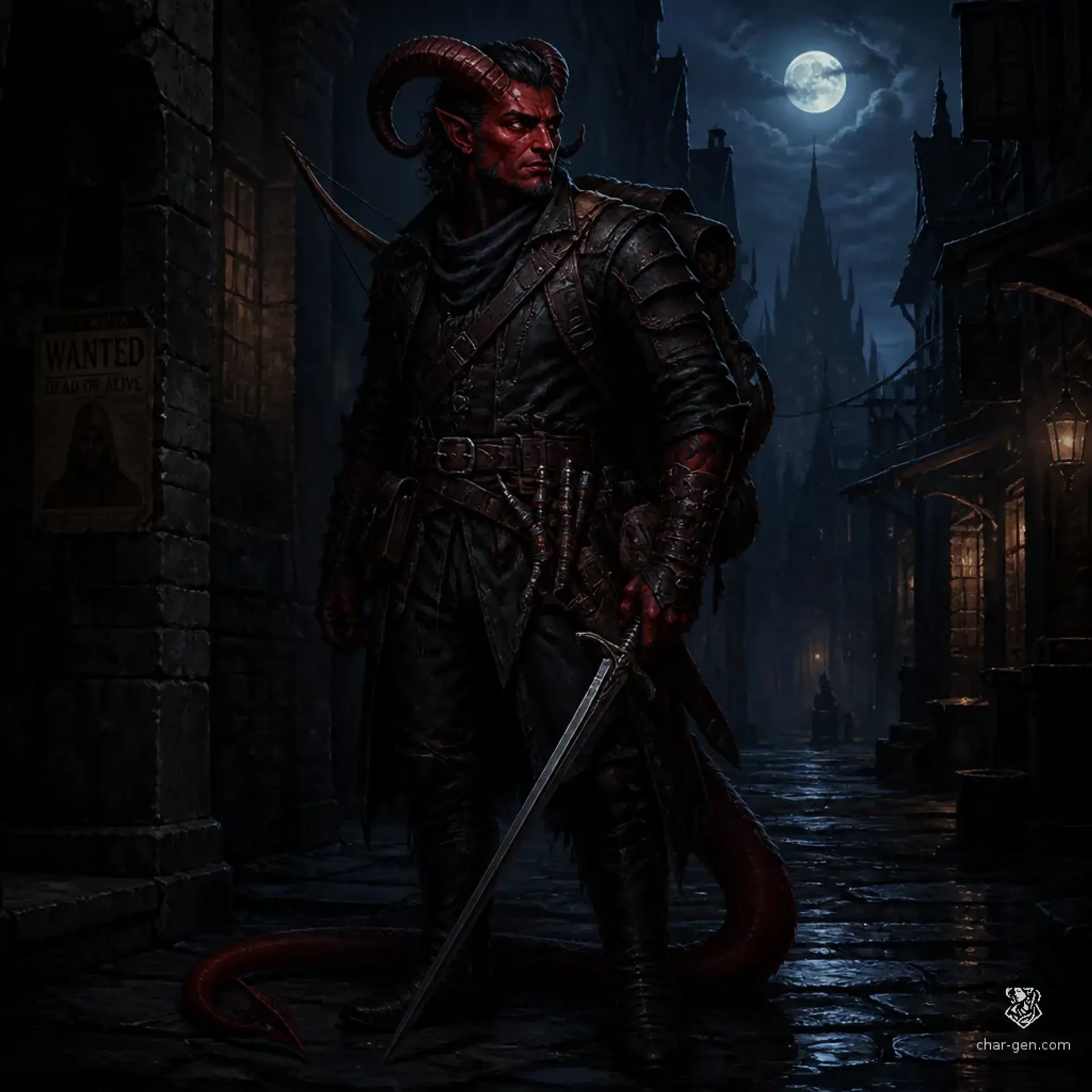 Hulmara Stayanoga - AI-generated fantasy Character